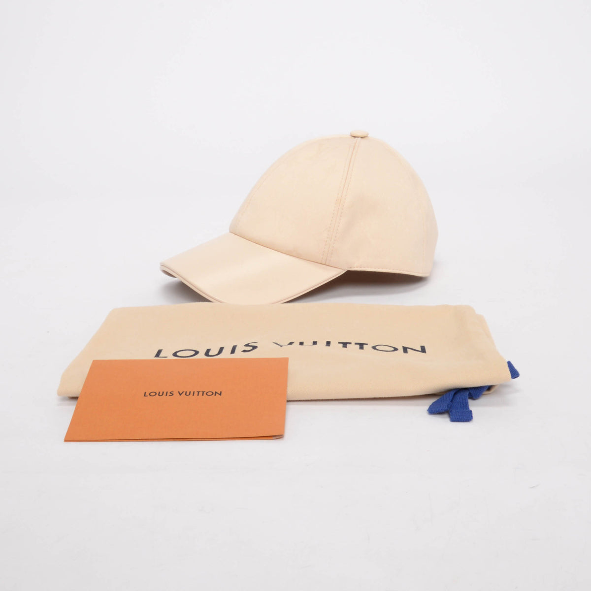 Louis Vuitton Cream Monogram Jacquard LV First Cap