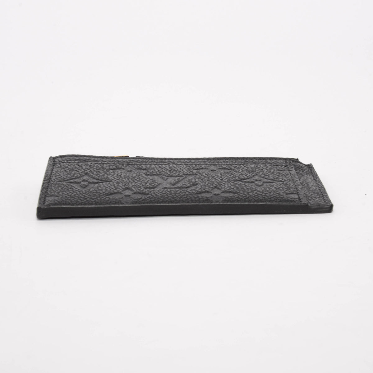 Louis Vuitton Black Monogram Empreinte Zip Card Holder