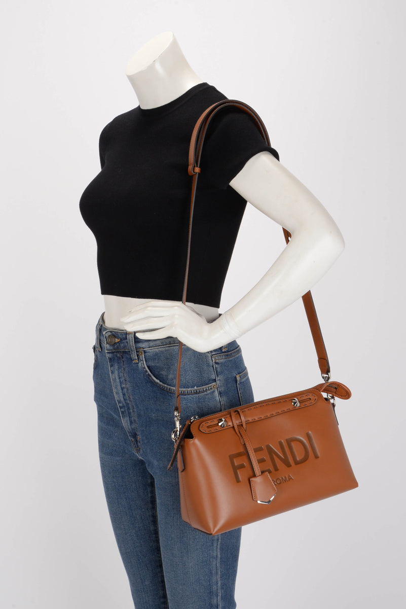 Fendi Tan Calfskin Medium By The Way Bag