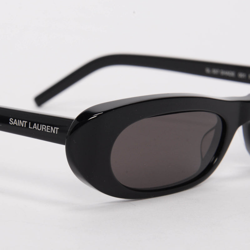 Saint Laurent Black Shade Sunglasses - Blue Spinach