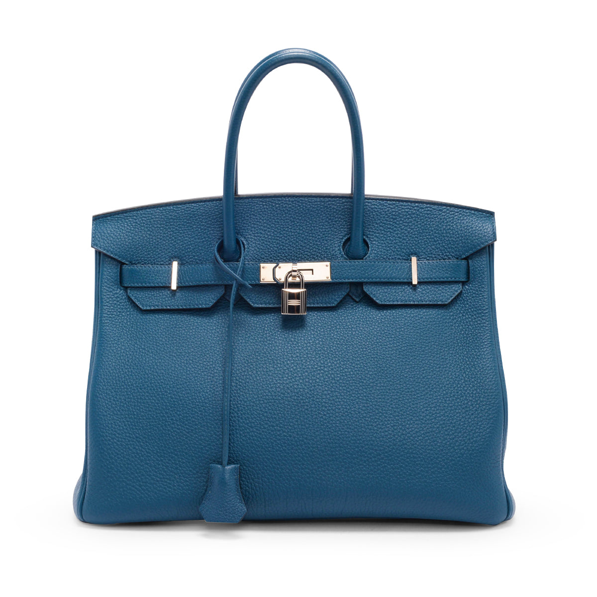 Hermes Bleu de Galice Togo Birkin 35