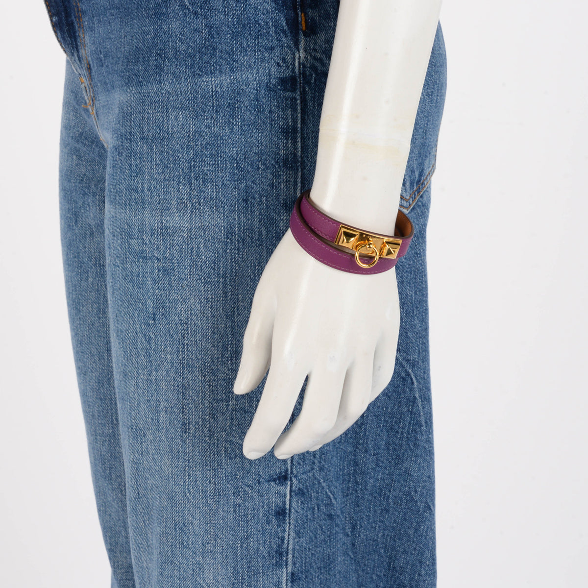 Hermes Anemone Swift Rivale Double Tour Bracelet