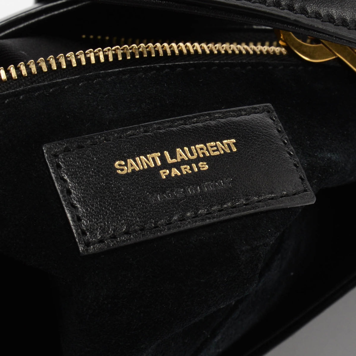 Saint Laurent Black Calfskin Le 5 A 7 Shoulder Bag