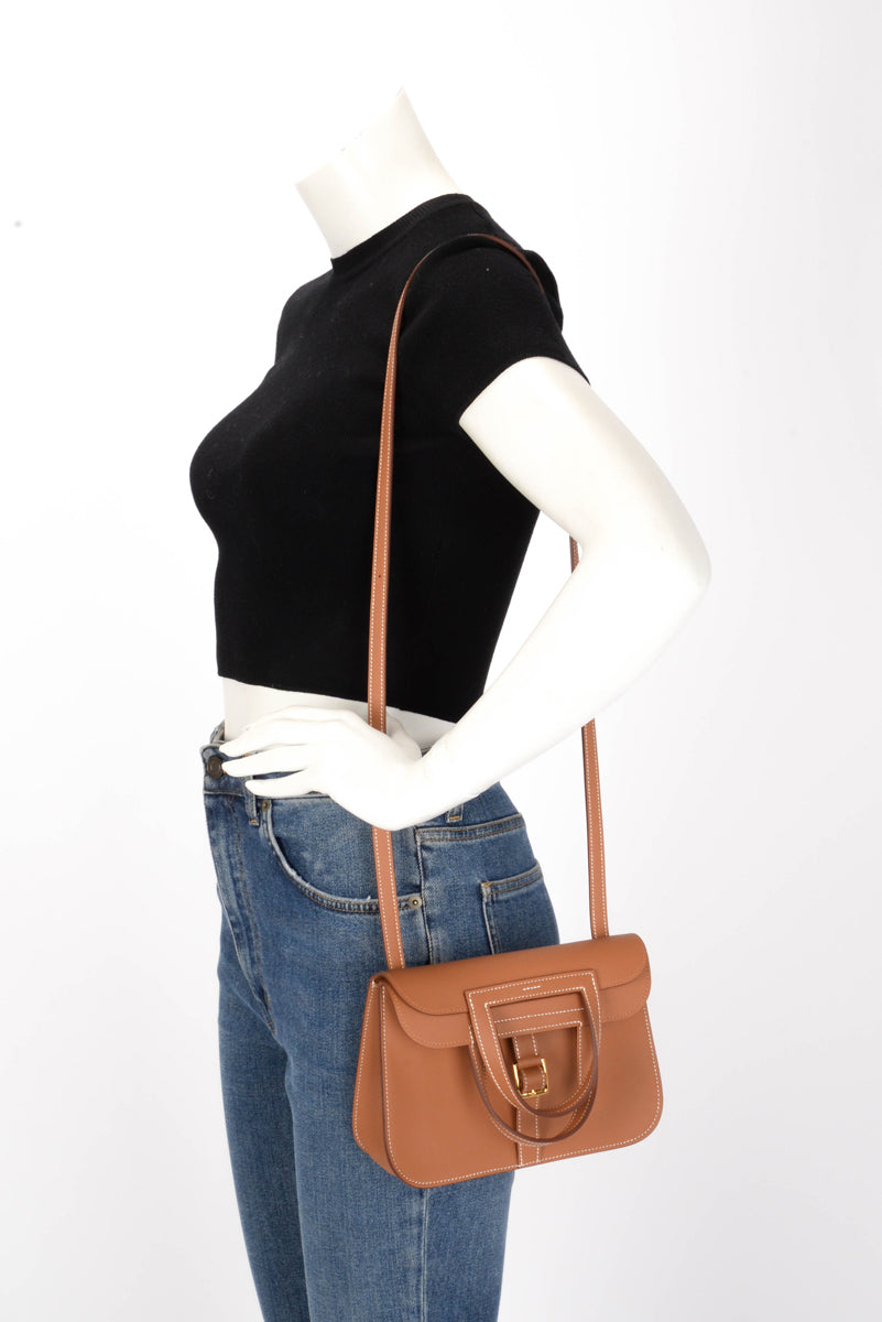 Hermes Gold Swift Mini Halzan 22
