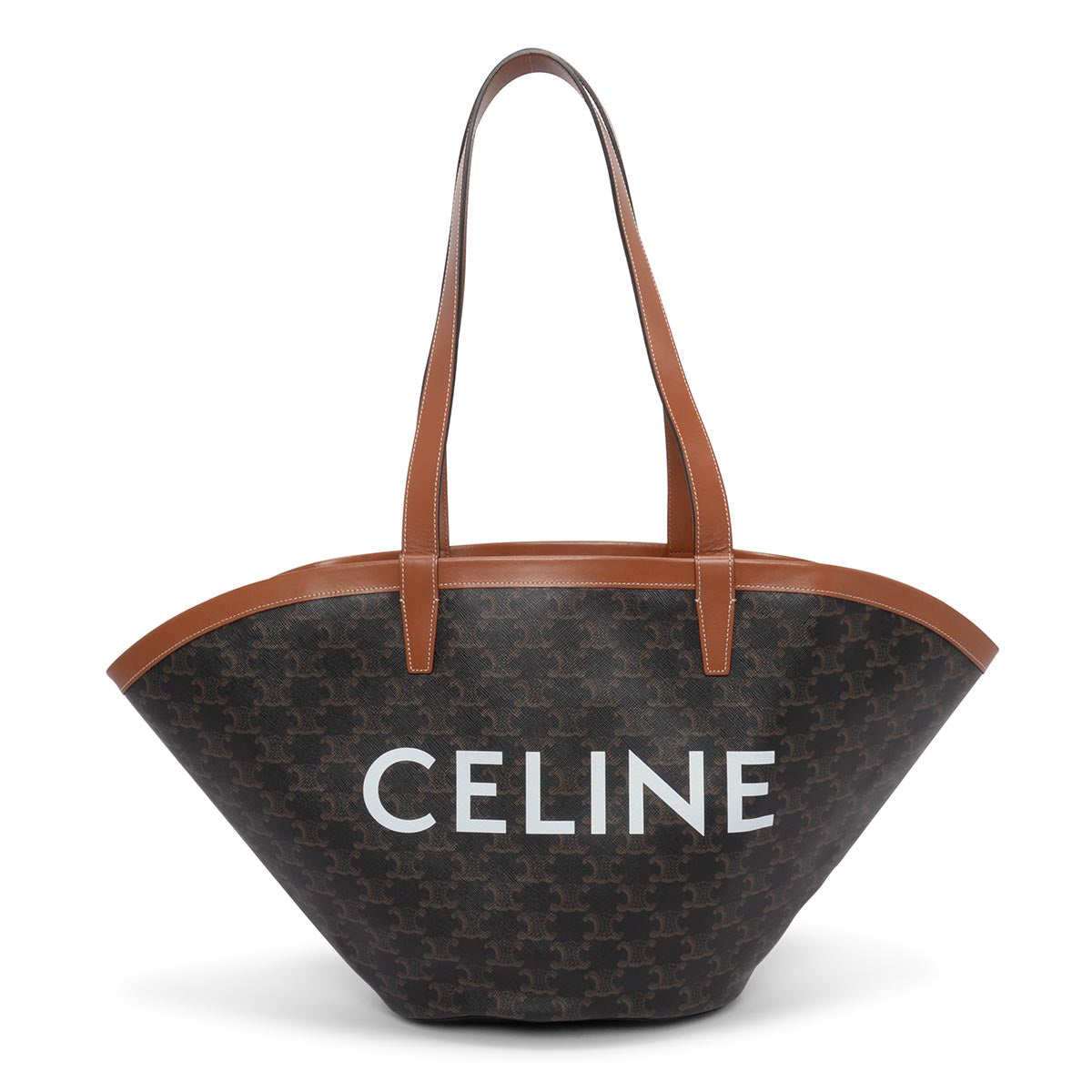 Celine Tan Triomphe Canvas Medium Couffin Tote
