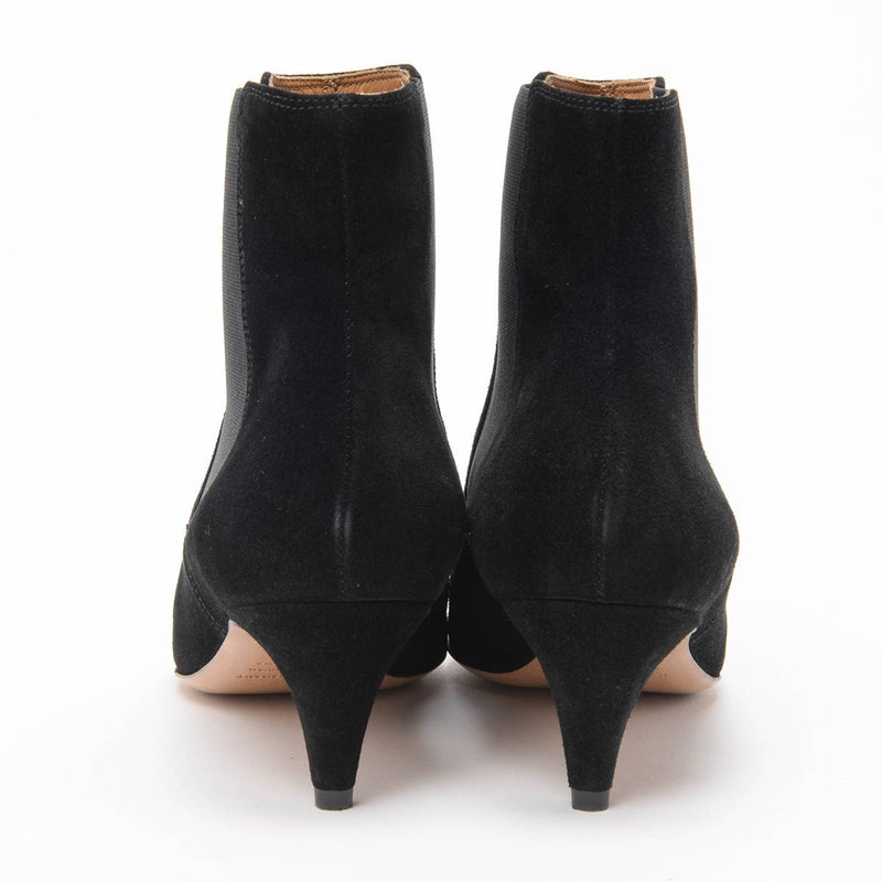 Isabel Marant Black Suede Detty Boots 41 - Blue Spinach