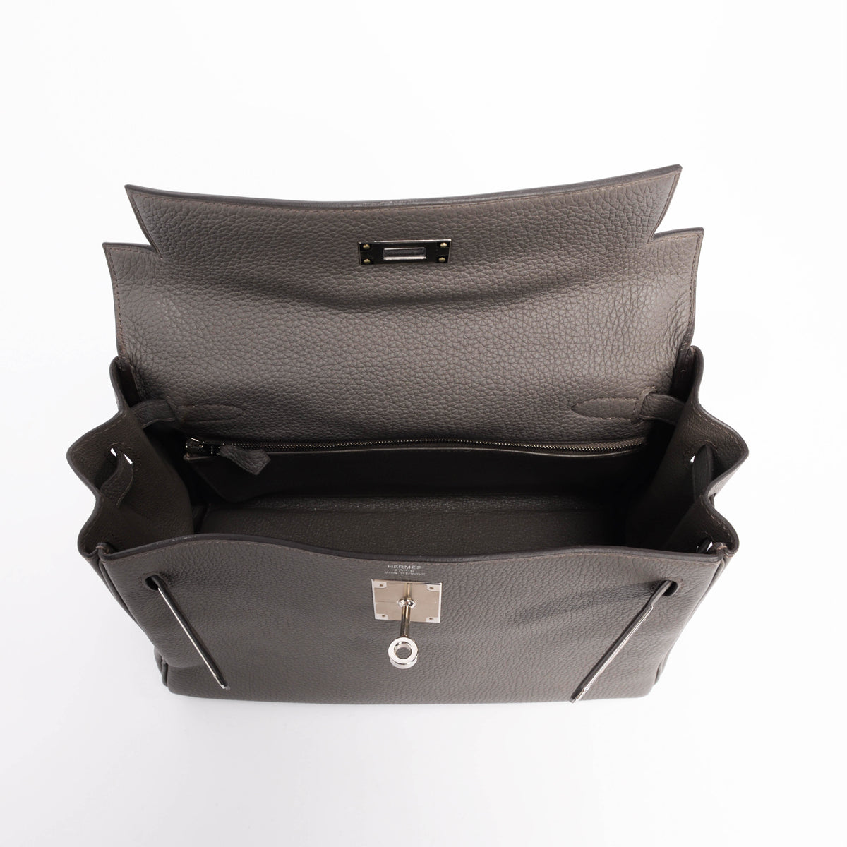 Hermes Gris Etain Togo Kelly 28