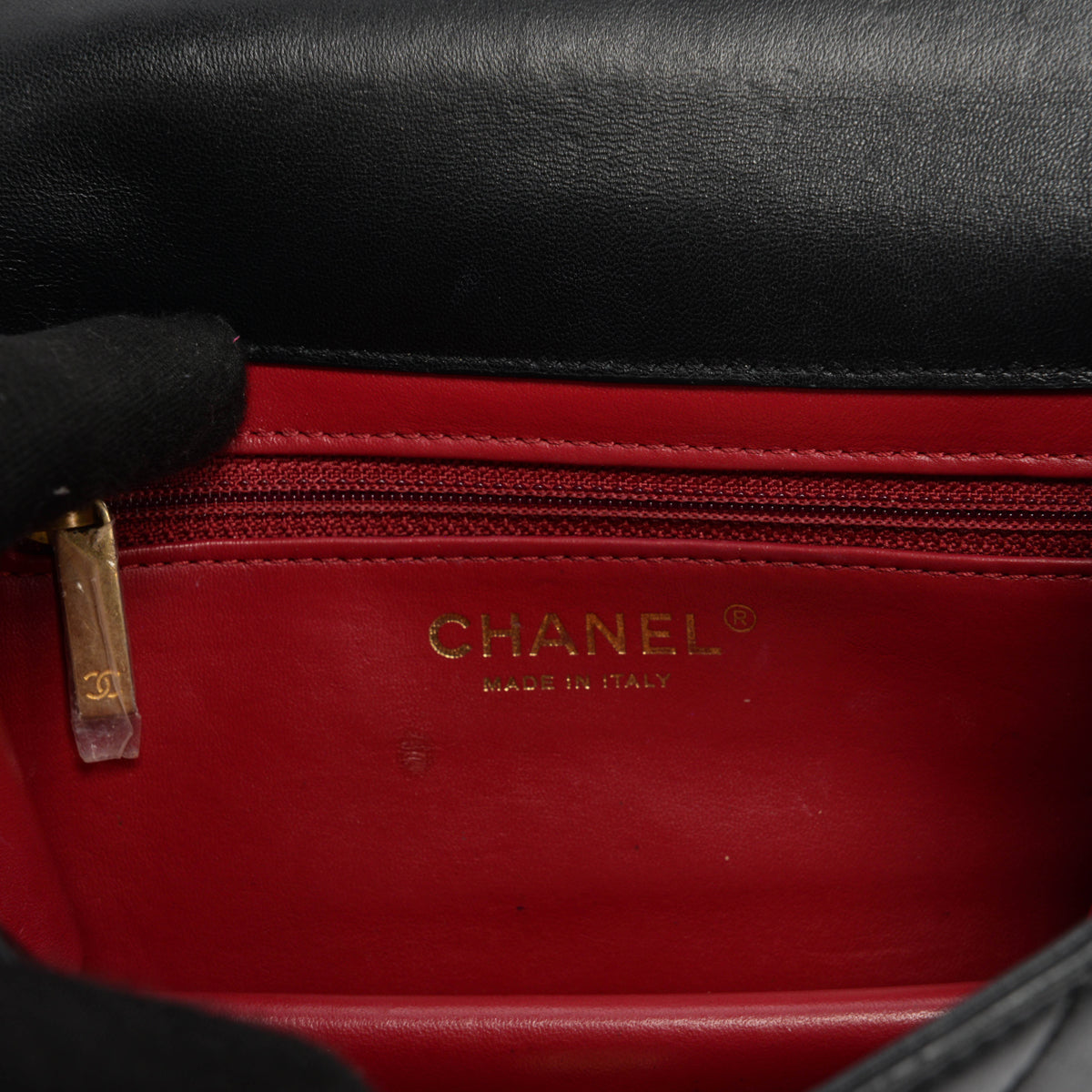 Chanel Black Quilted Lambskin Geometric CC Frame Flap Bag