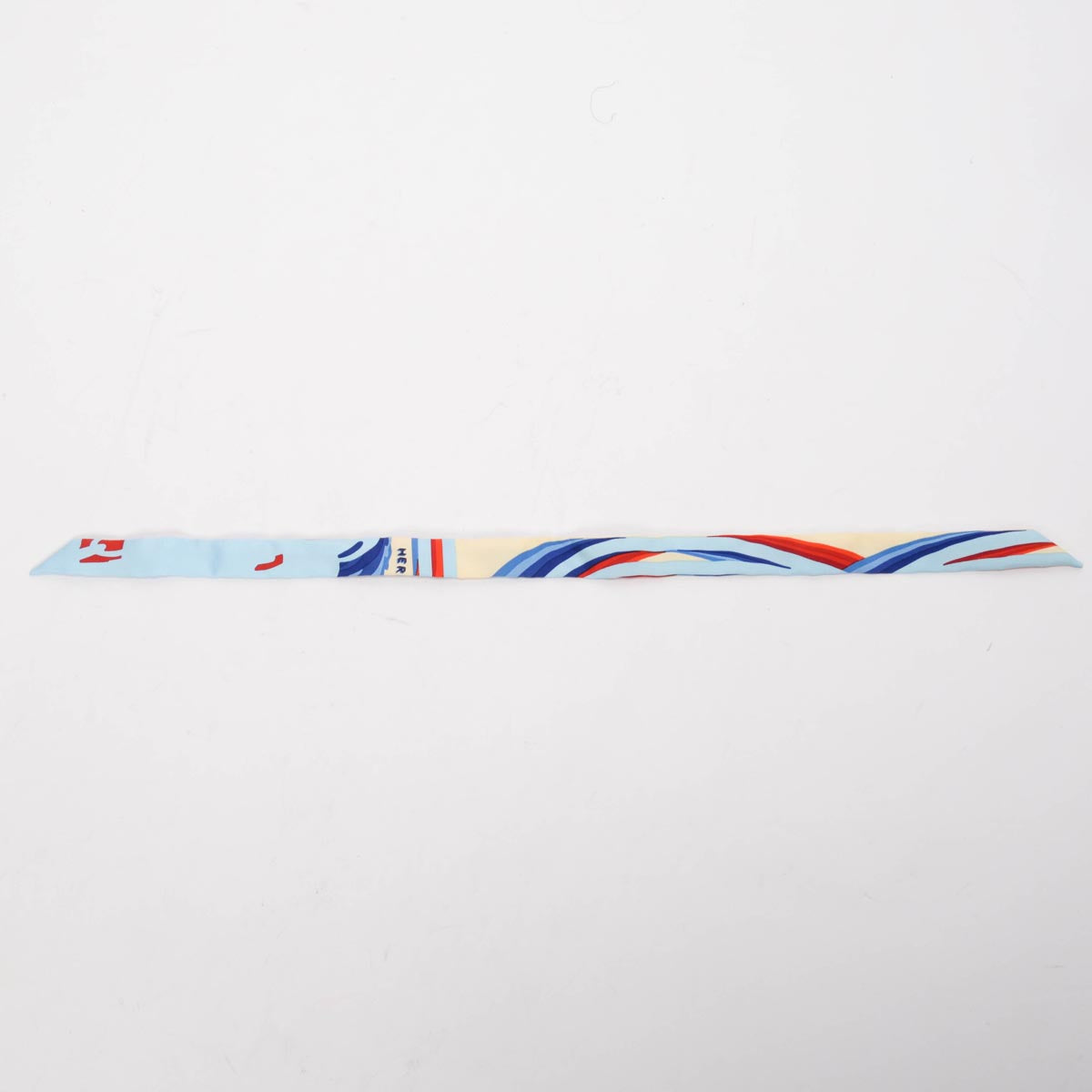 Hermes Blue Silk Brides De Gala Doll Twilly