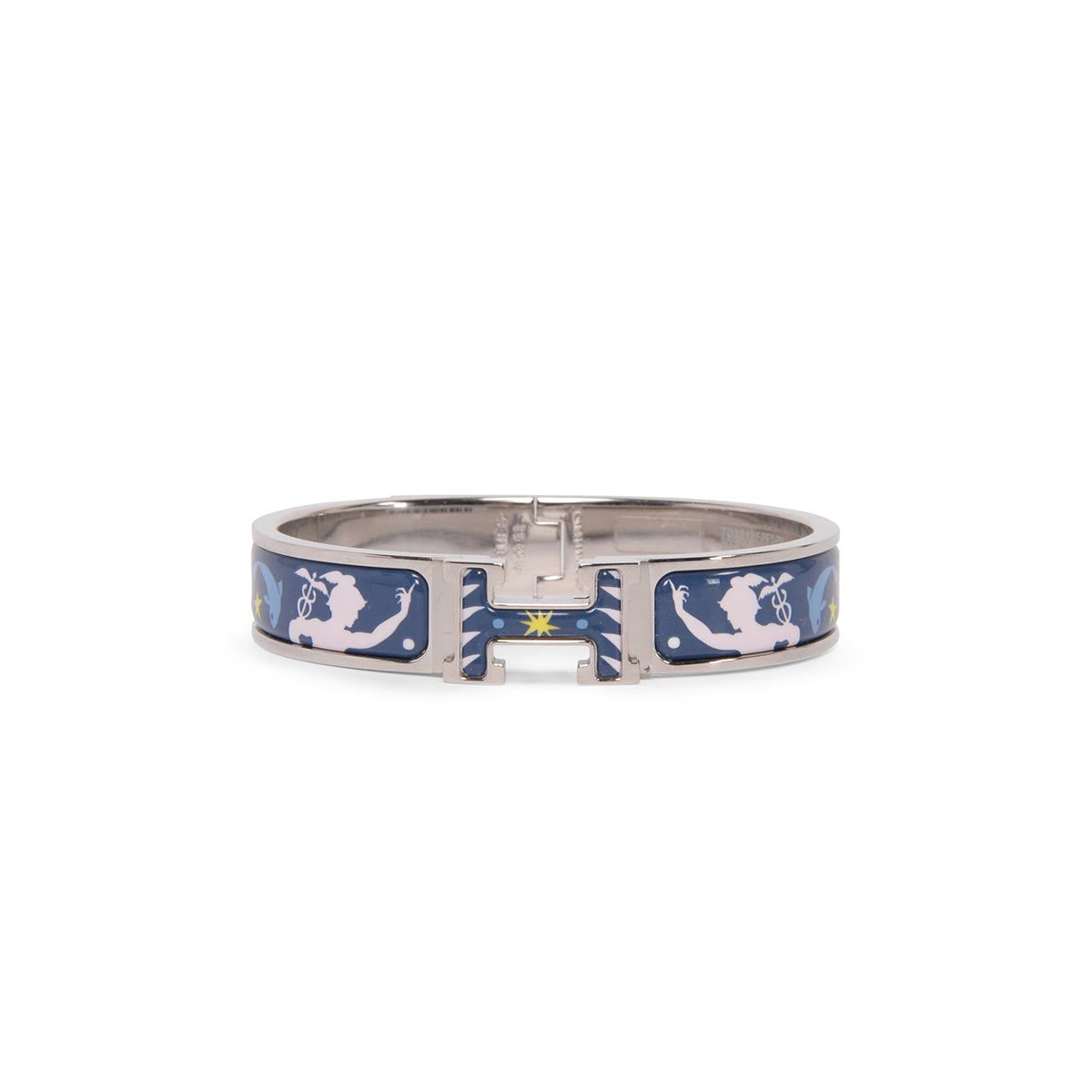 Hermes Blue Sous Le Charme D'Orphee Clic H Bracelet