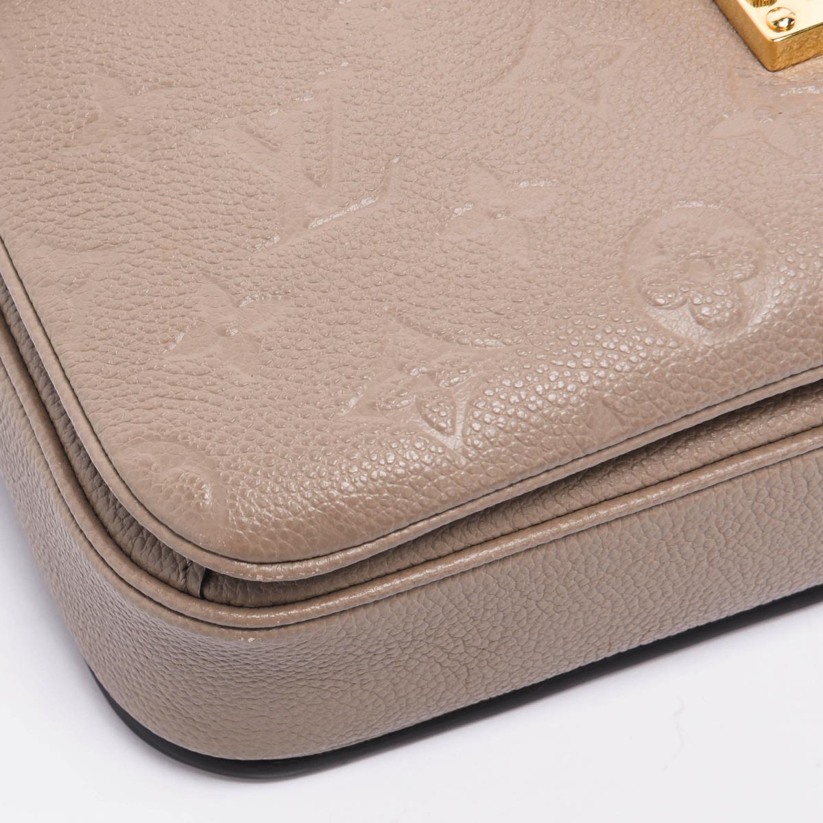 Louis Vuitton Tourterelle Monogram Empreinte Pochette Metis