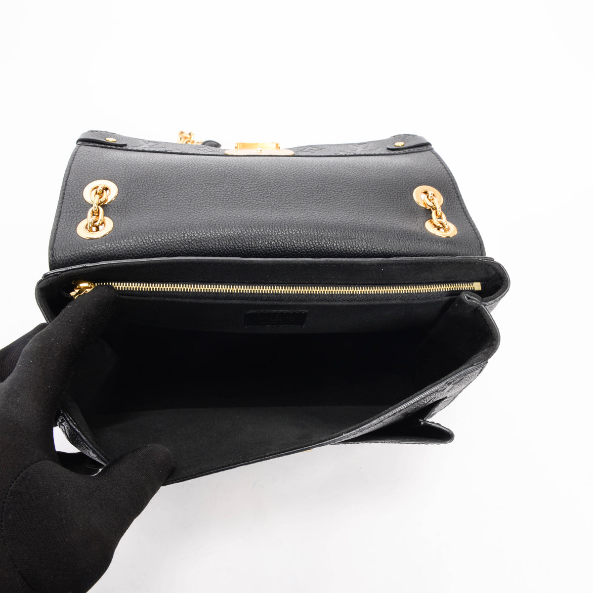 Louis Vuitton Black Empreinte Monogram Vavin PM Bag