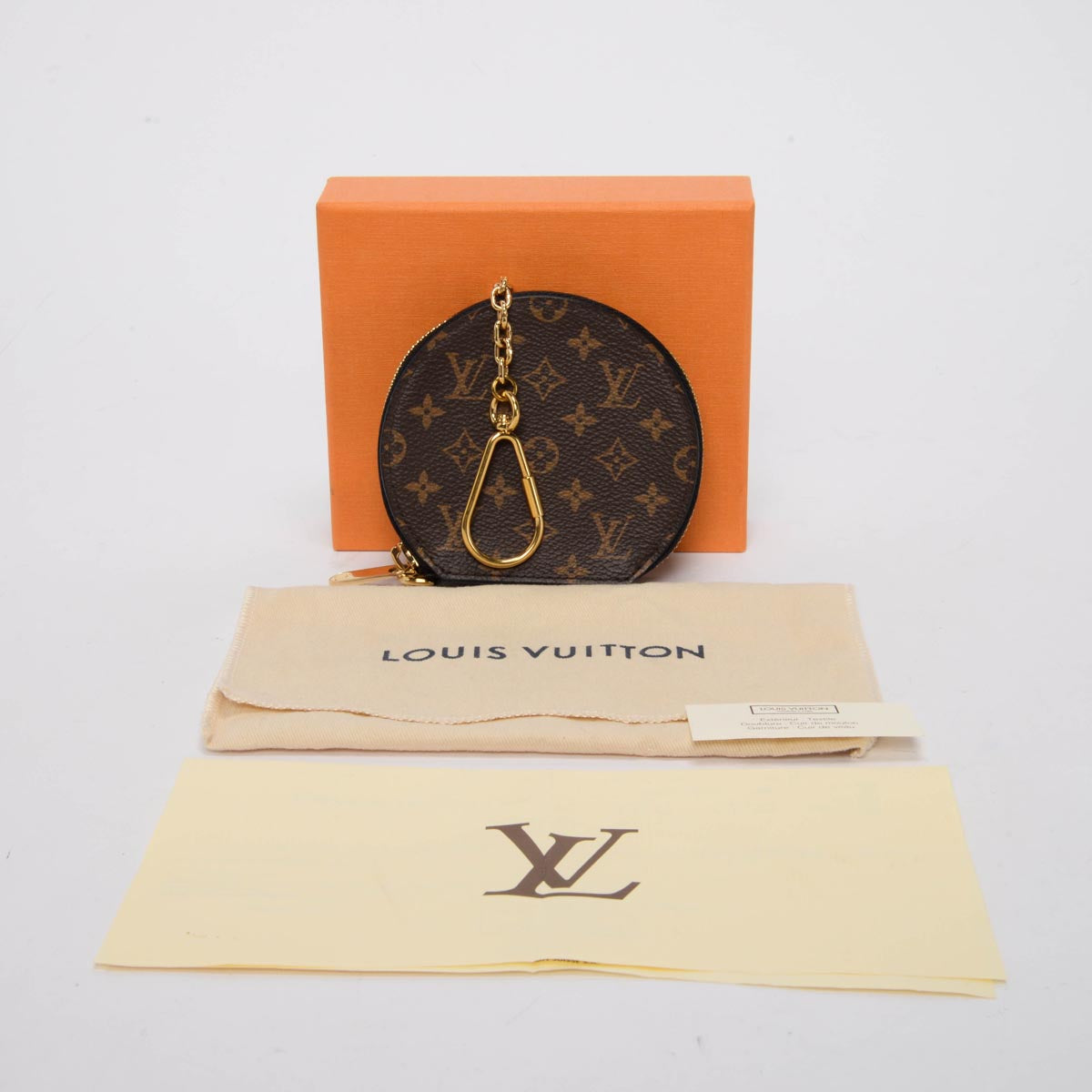 Louis Vuitton Black Monogram Micro Boite Chapeau Coin Purse