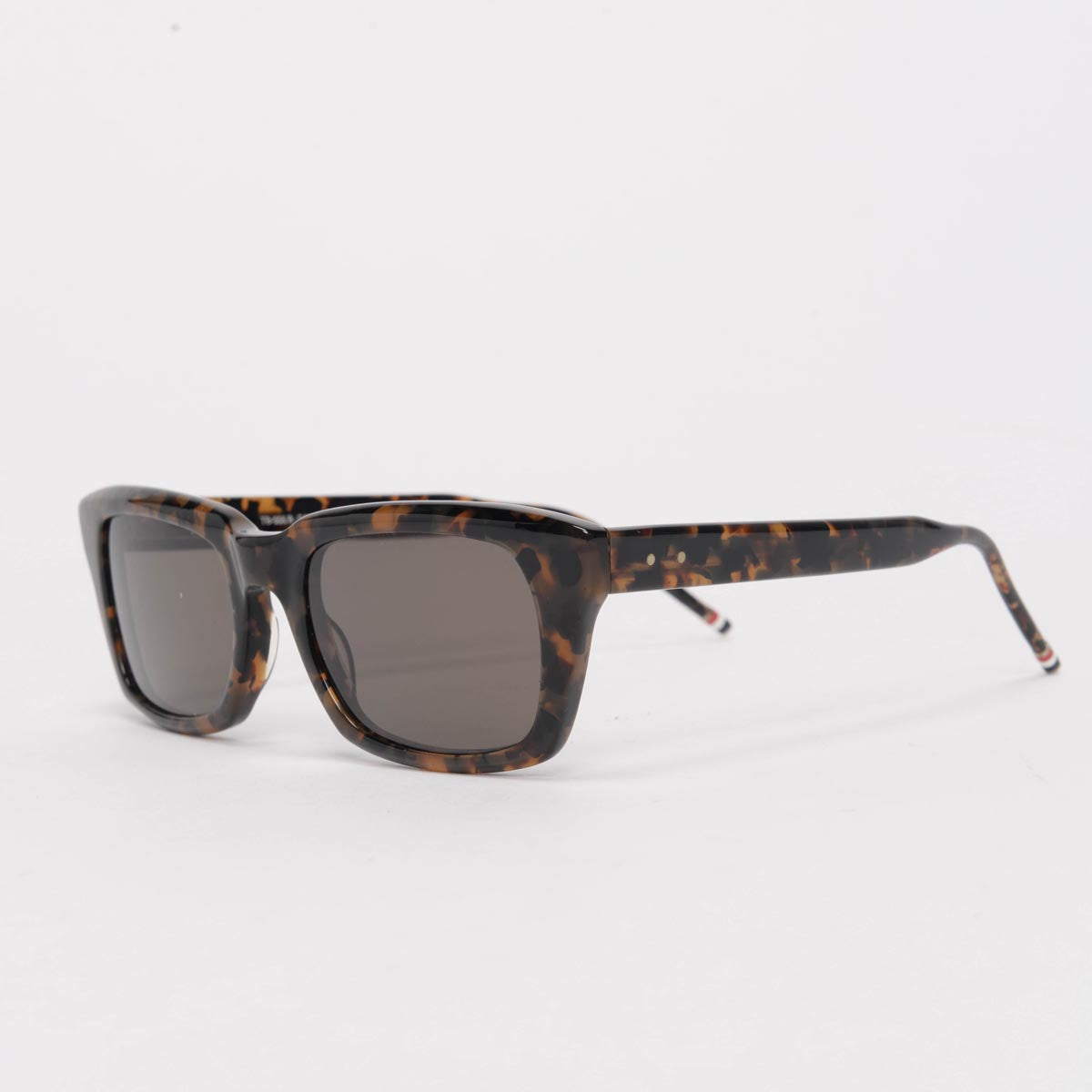 Thom Browne Havana Square Sunglasses