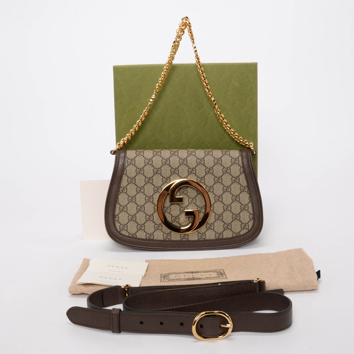 Gucci GG Supreme Small Blondie Bag