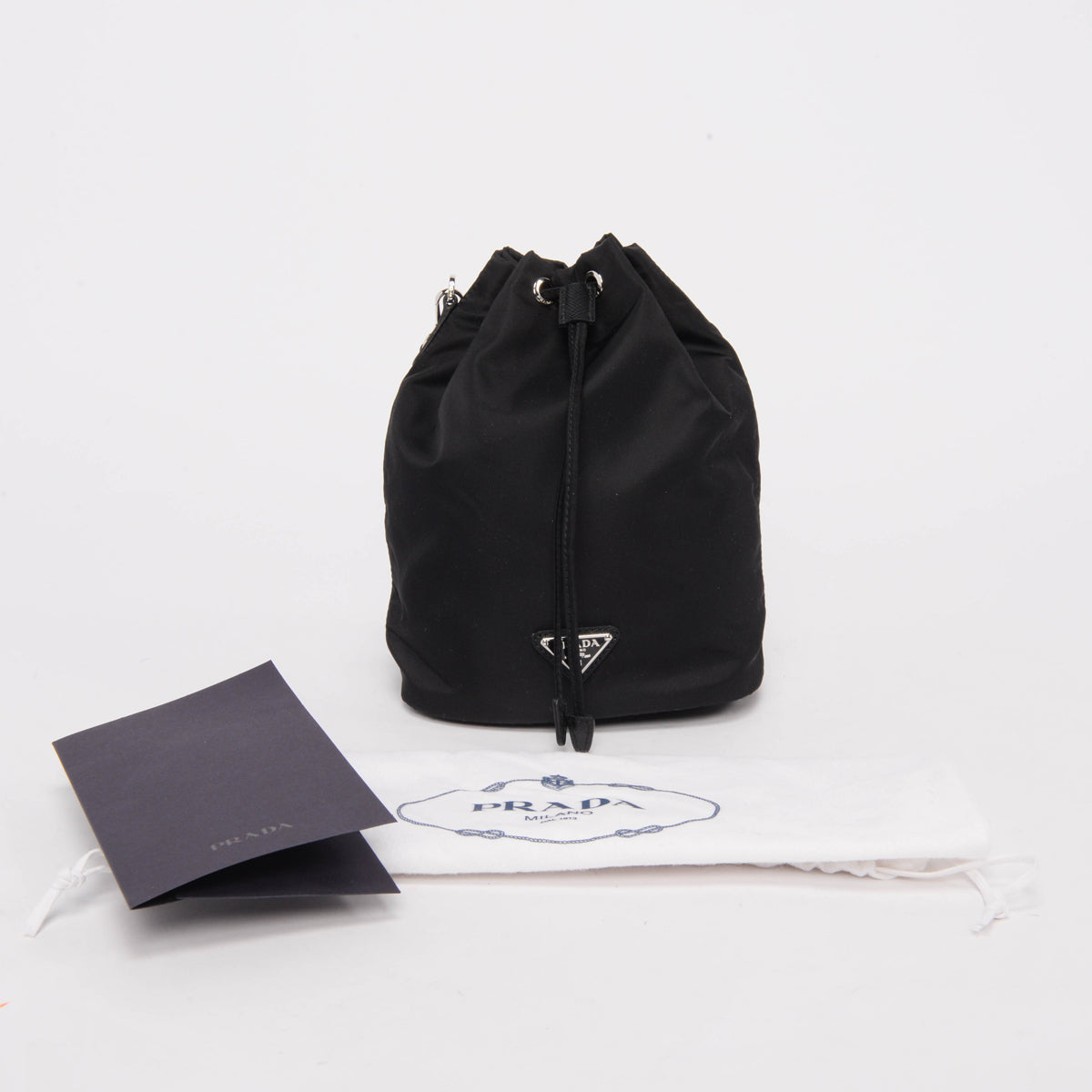 Prada Black Re-Nylon Travel Pouch