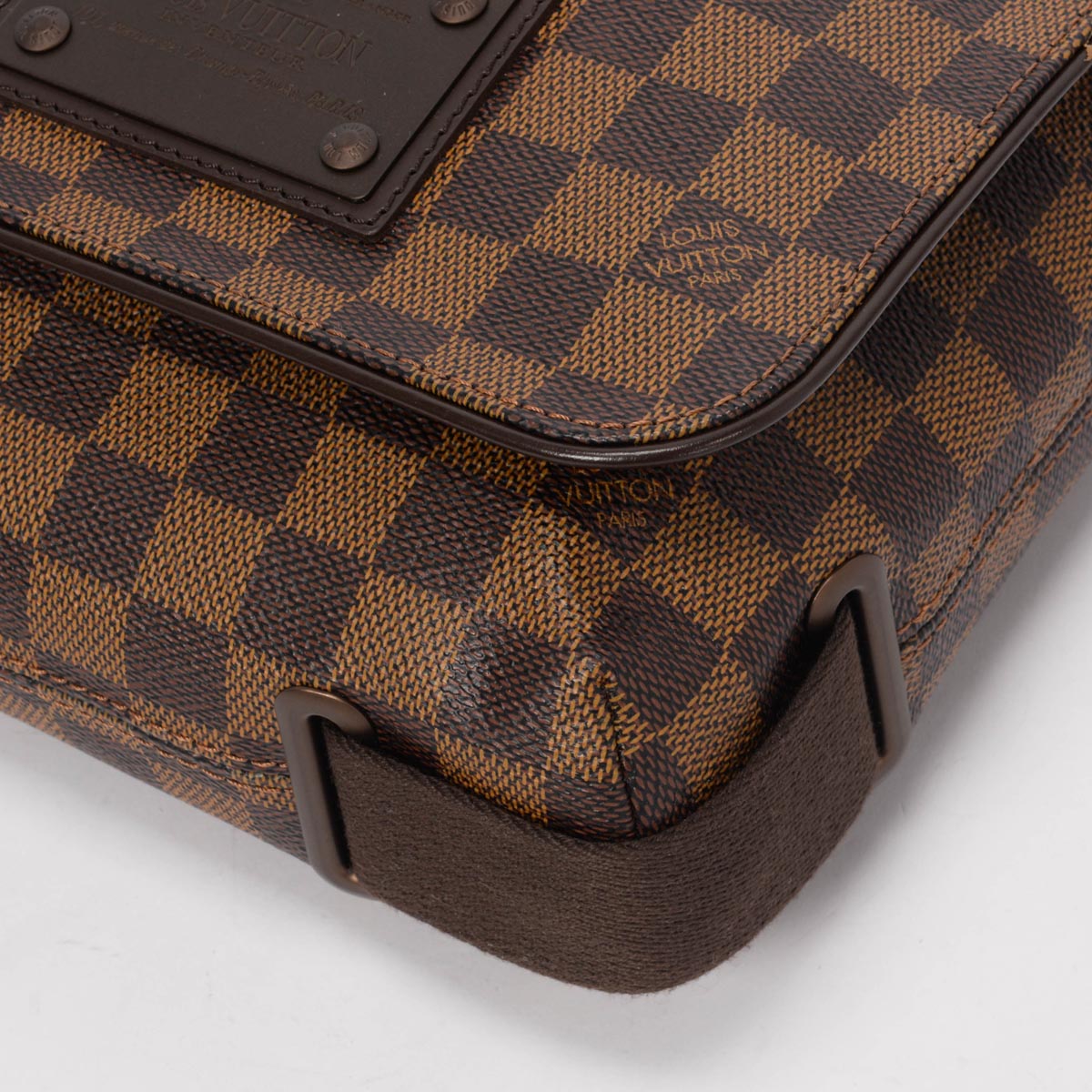 Louis Vuitton Damier Ebene Brooklyn PM Messenger Bag