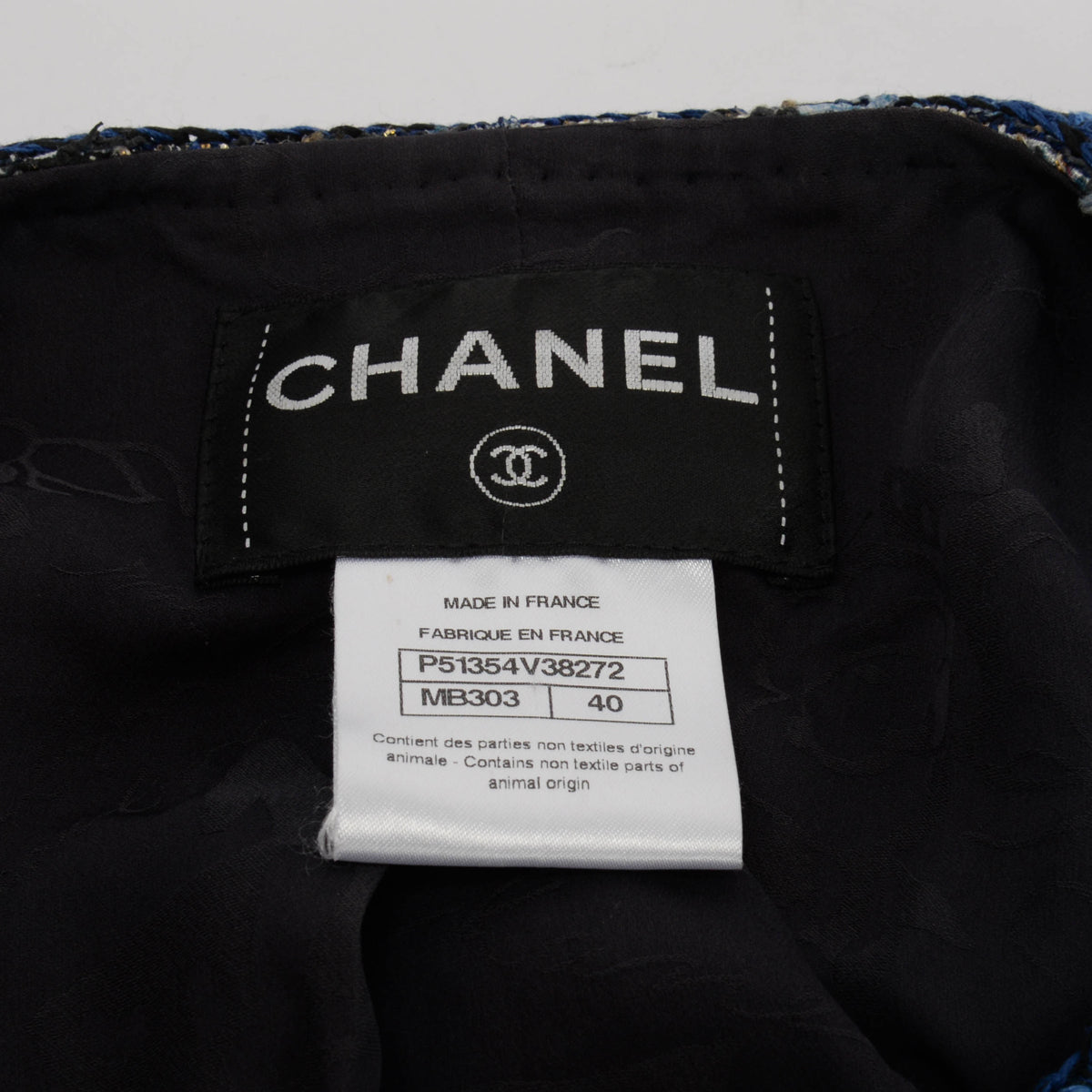 Chanel Multi Colour Fantasy Tweed Short Jacket FR 40