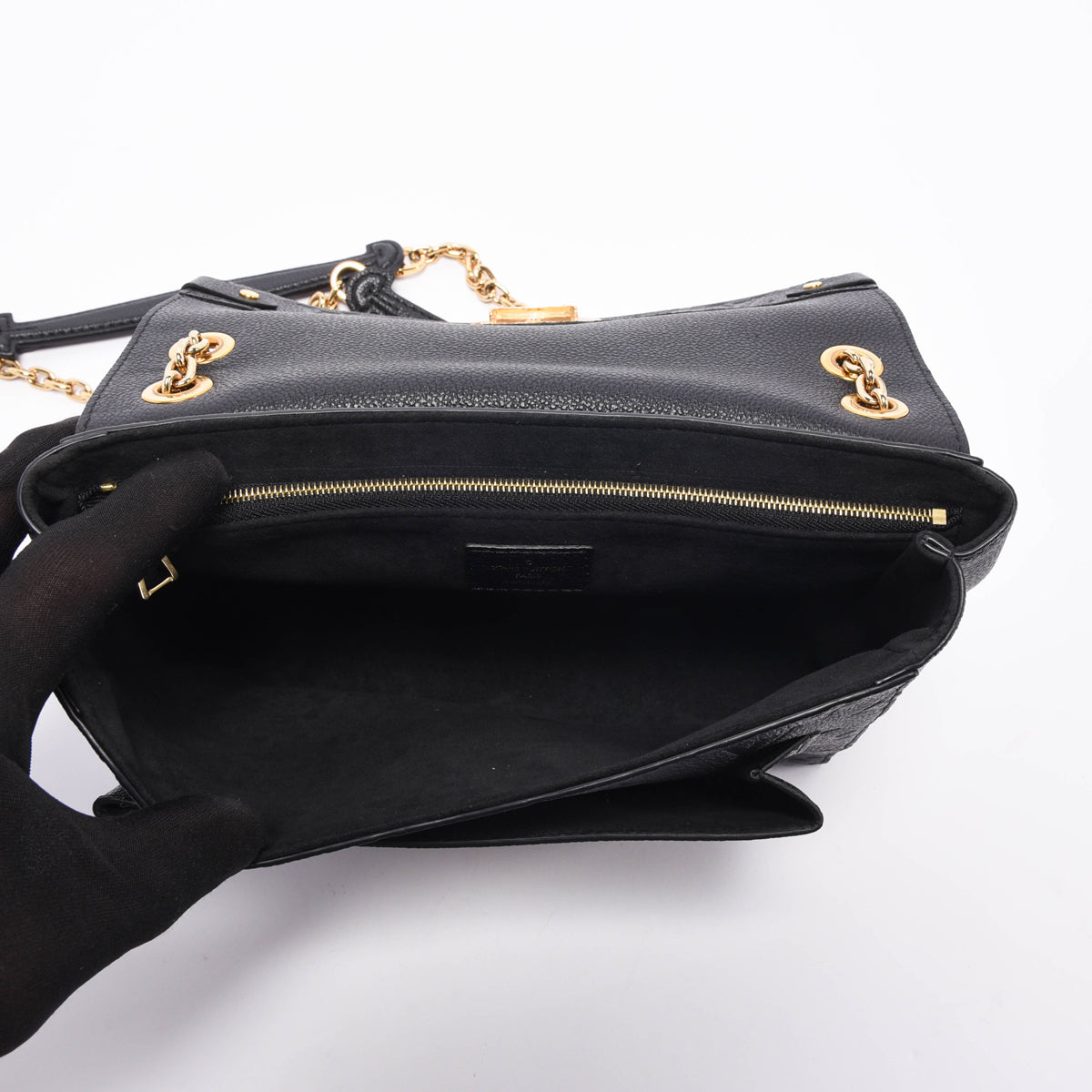 Louis Vuitton Black Empreinte Monogram Vavin PM Bag