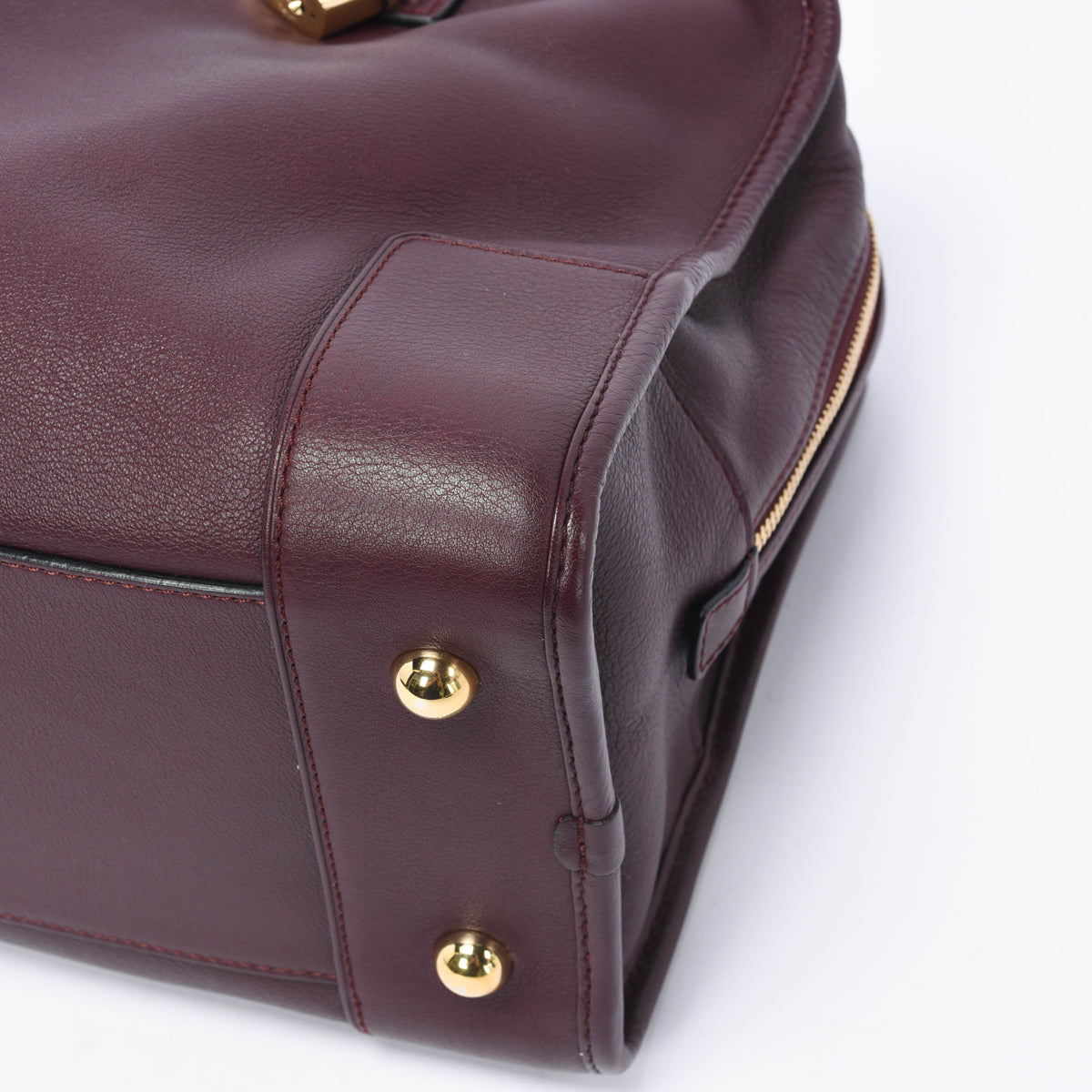 Loewe Bordeaux Nappa Calfskin Amazona 36 Bag