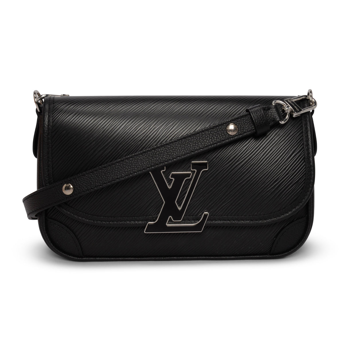 Louis Vuitton Black Epi Leather Buci Bag