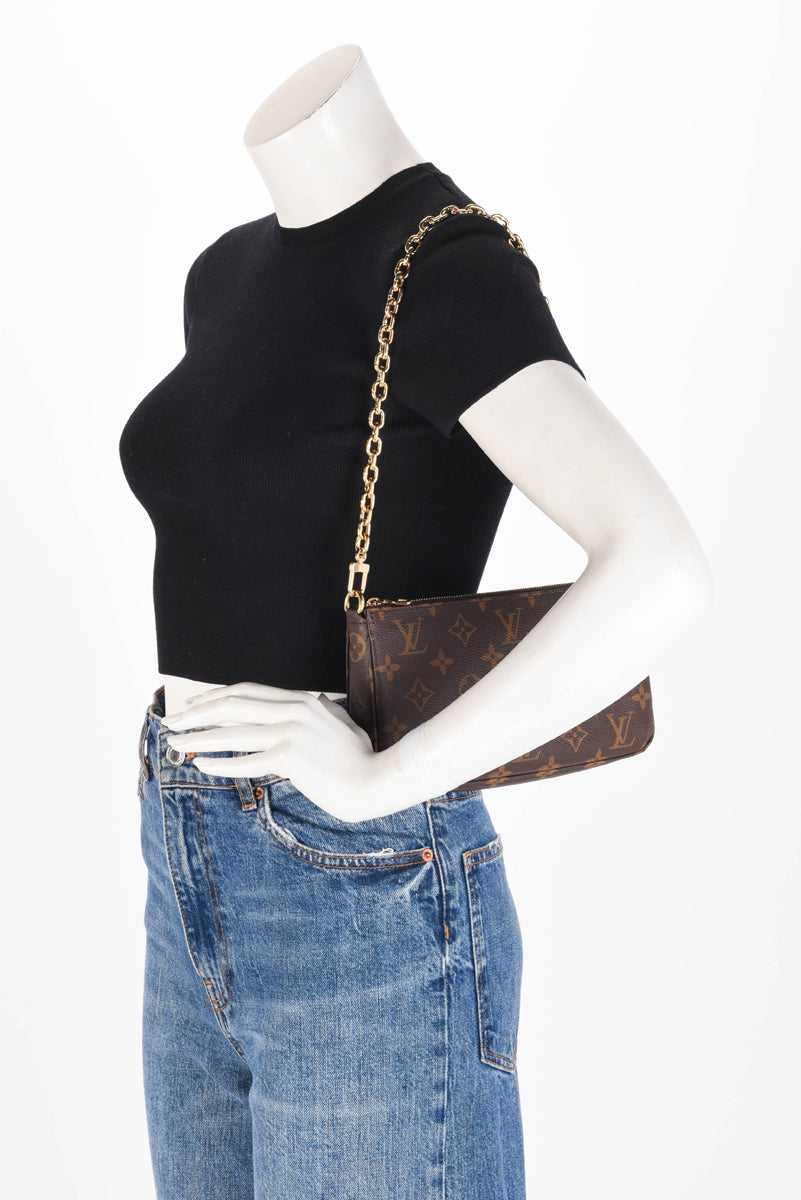 Louis Vuitton Monogram Canvas Chain Pochette Accessoires