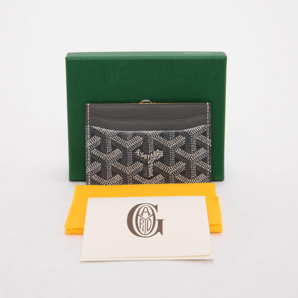 Goyard Grey Goyardine Saint-Sulpice Card Holder