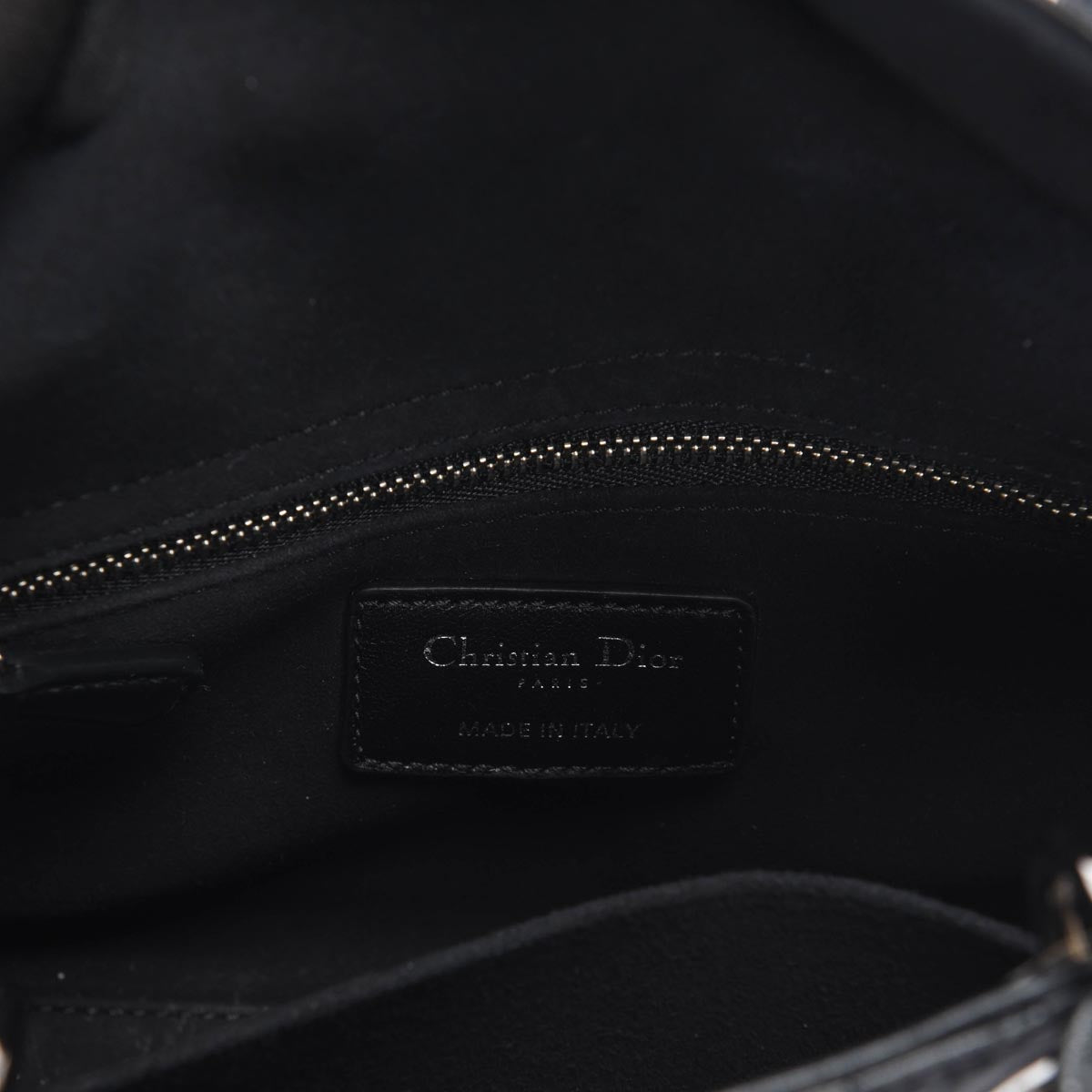 Dior Black Cannage Lambskin Small MyABC Lady Dior Bag