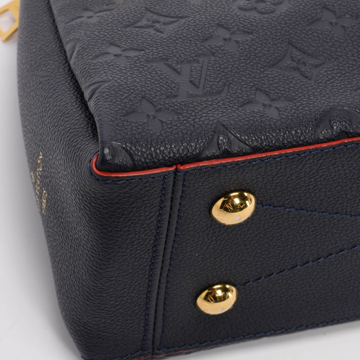 Louis Vuitton Navy Monogram Empreinte Surene BB Bag