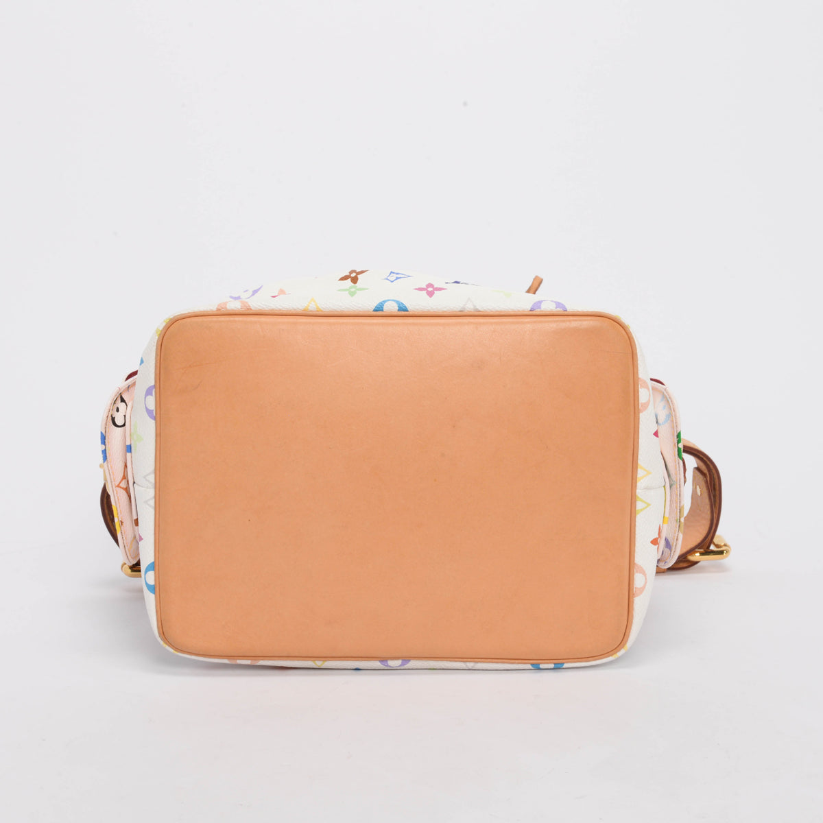 Louis Vuitton White Multicolore Monogram Petit Noe Bag