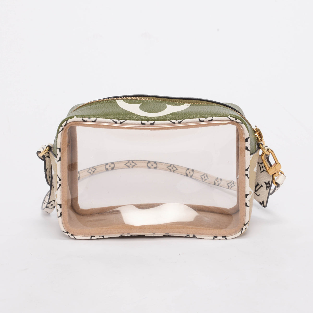 Louis Vuitton Khaki Monogram Giant Beach Pouch