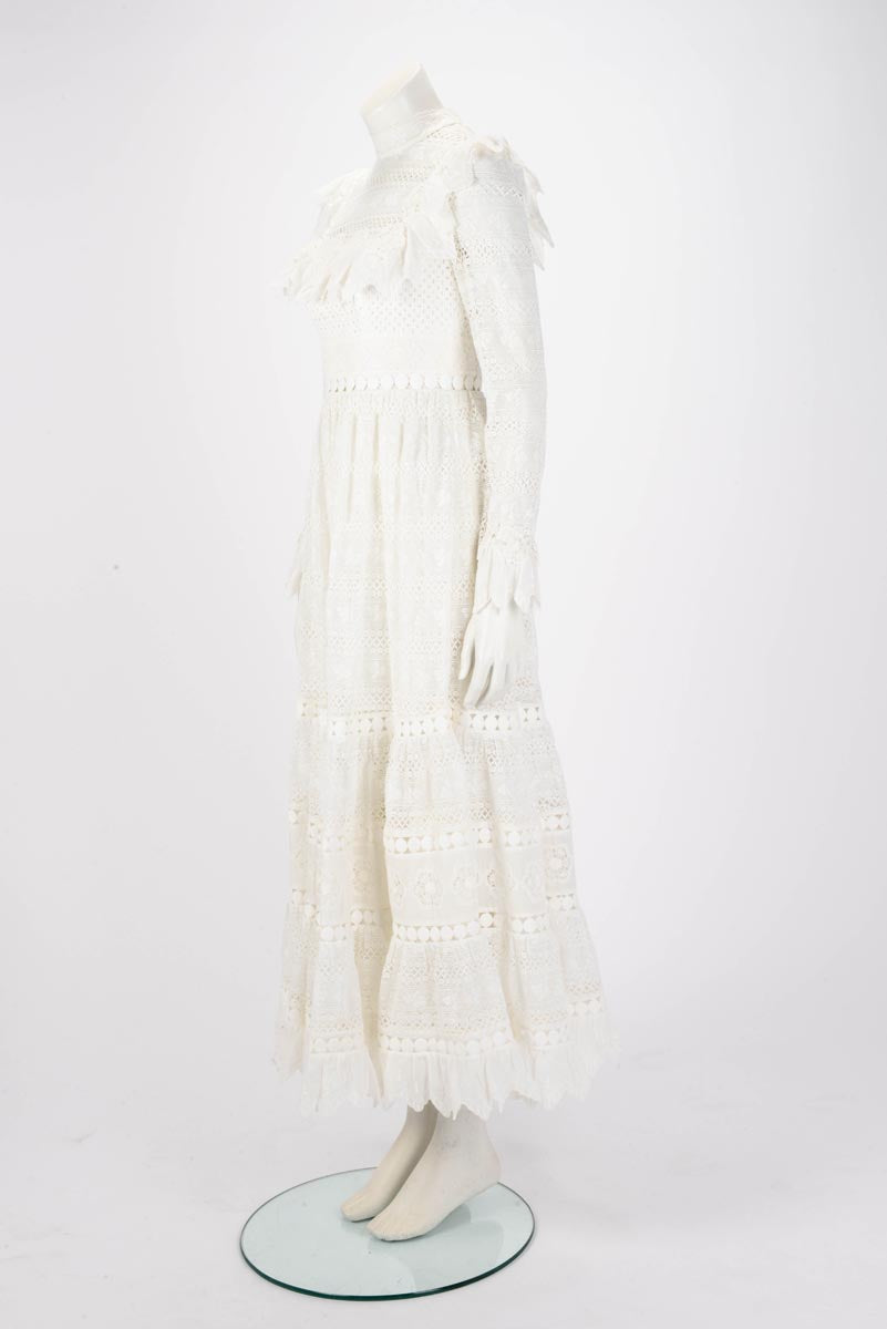 Zimmermann Ivory Lace Prima Dress 0