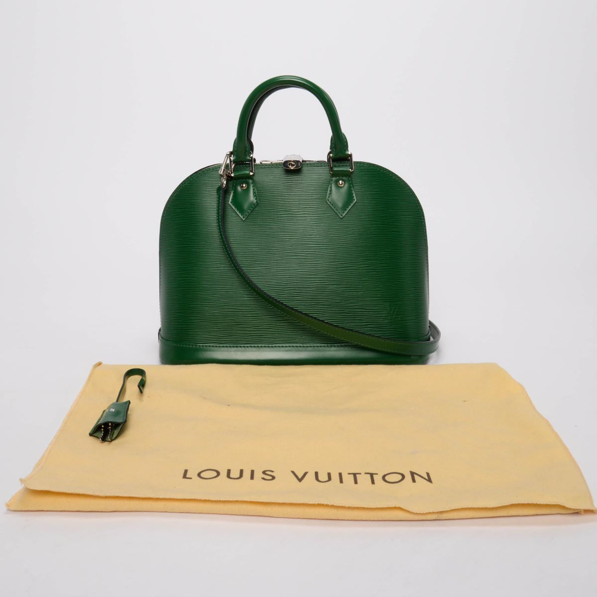 Louis Vuitton Menthe Epi Leather Alma PM