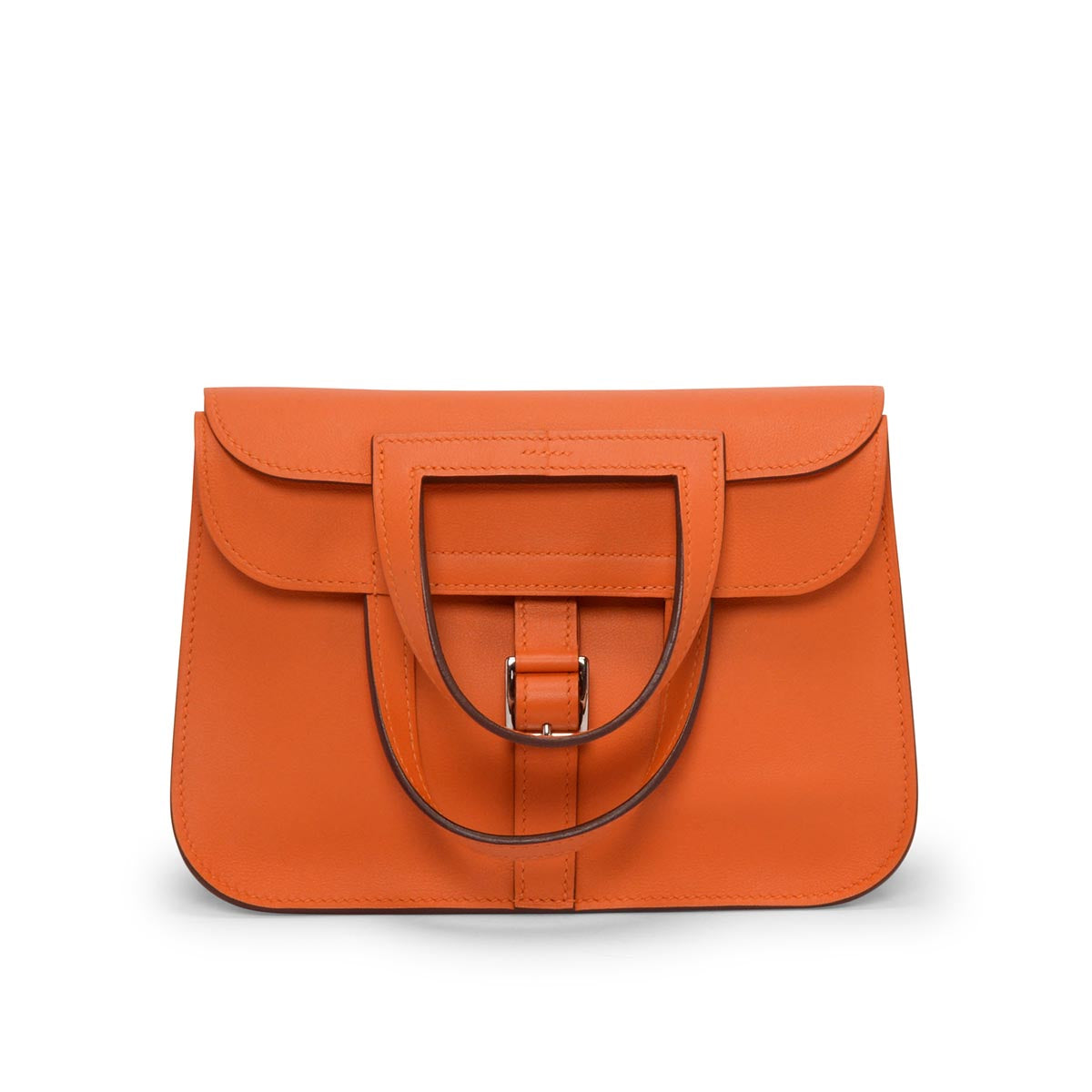 Hermes Orange Swift Mini Halzan 22