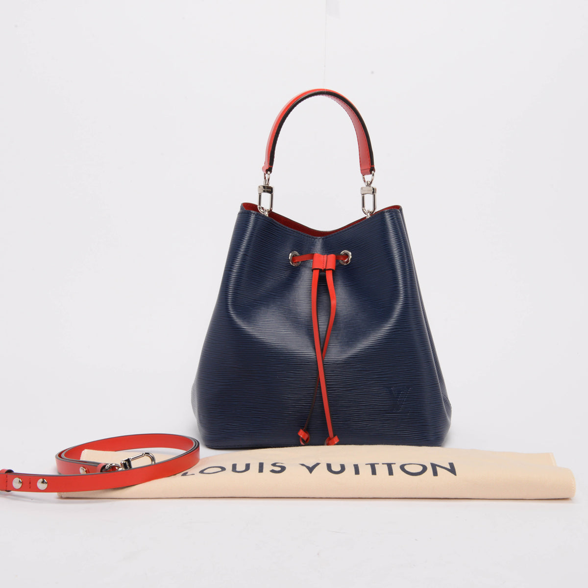 Louis Vuitton Indigo Epi Leather Neonoe Bag