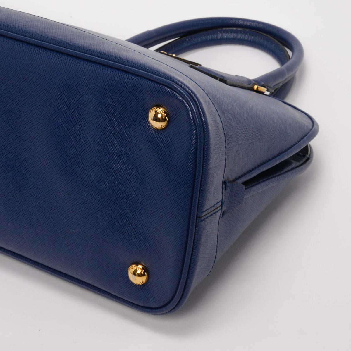 Prada Bluette Saffiano Small Promenade Tote