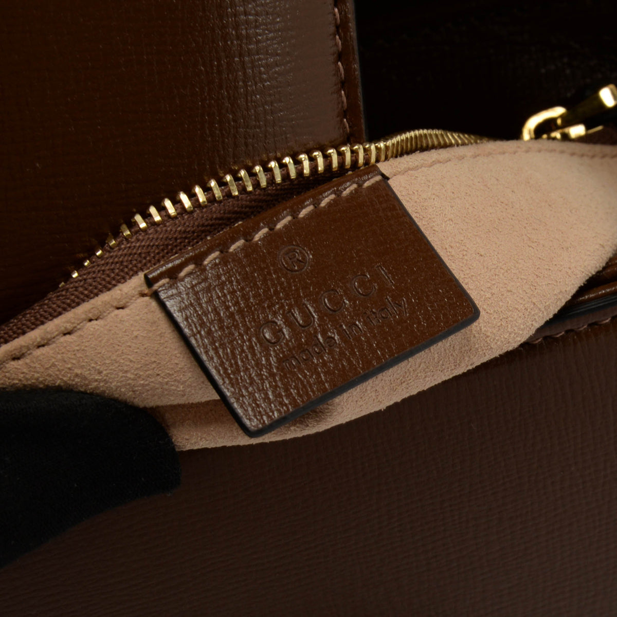 Gucci Brown Calfskin Medium Horsebit 1955 Shoulder Bag