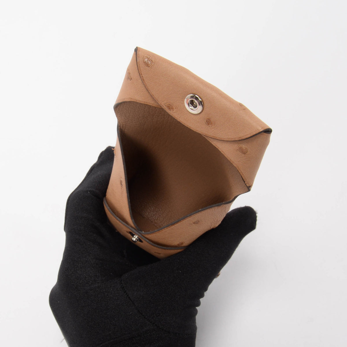 Hermes Buff Ostrich Bastia Coin Purse