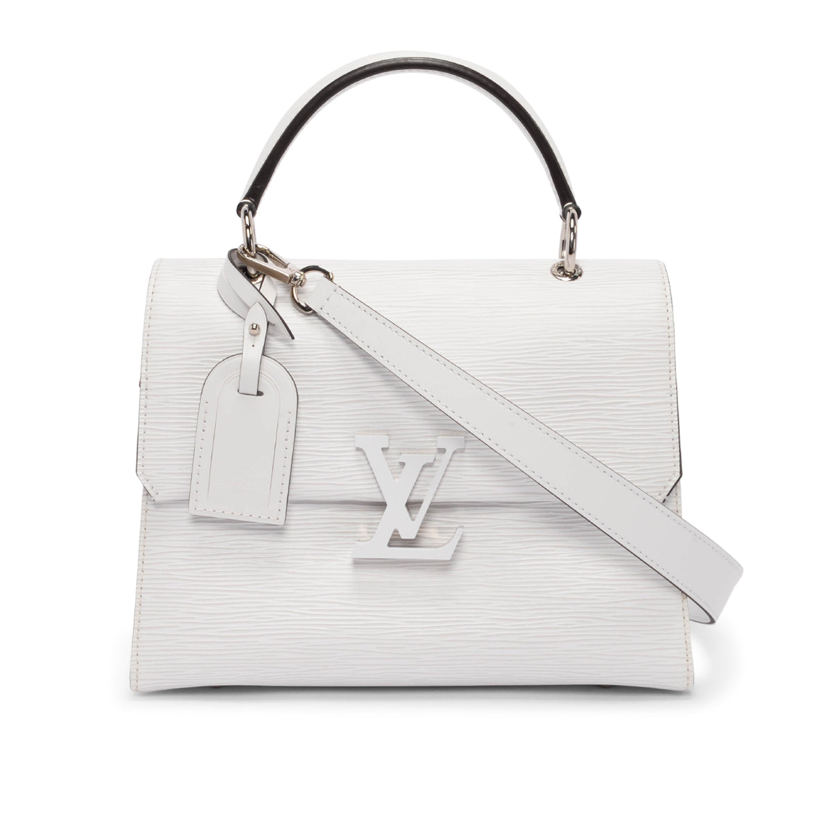 Louis Vuitton White Epi Leather Grenelle PM Bag