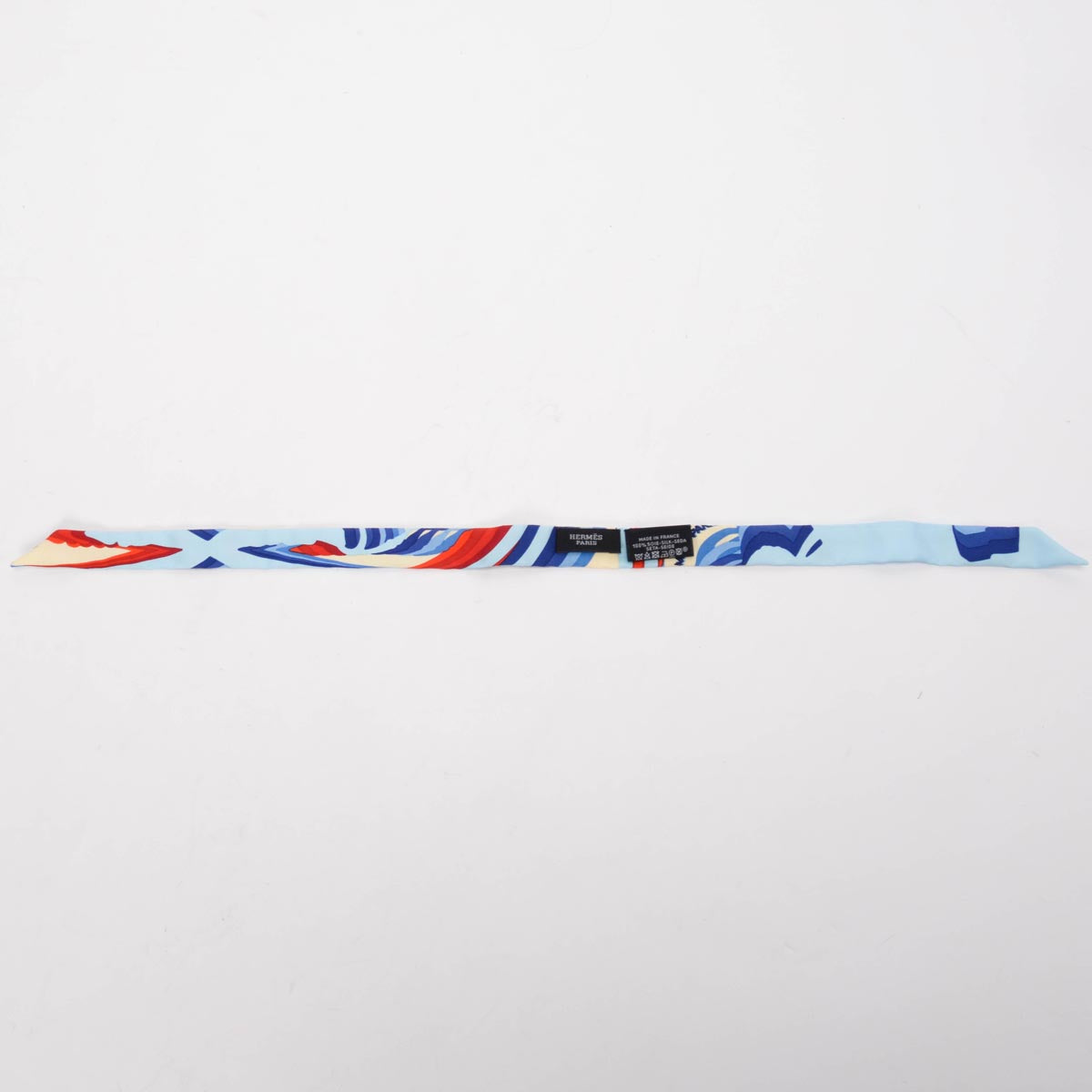 Hermes Blue Silk Brides De Gala Doll Twilly