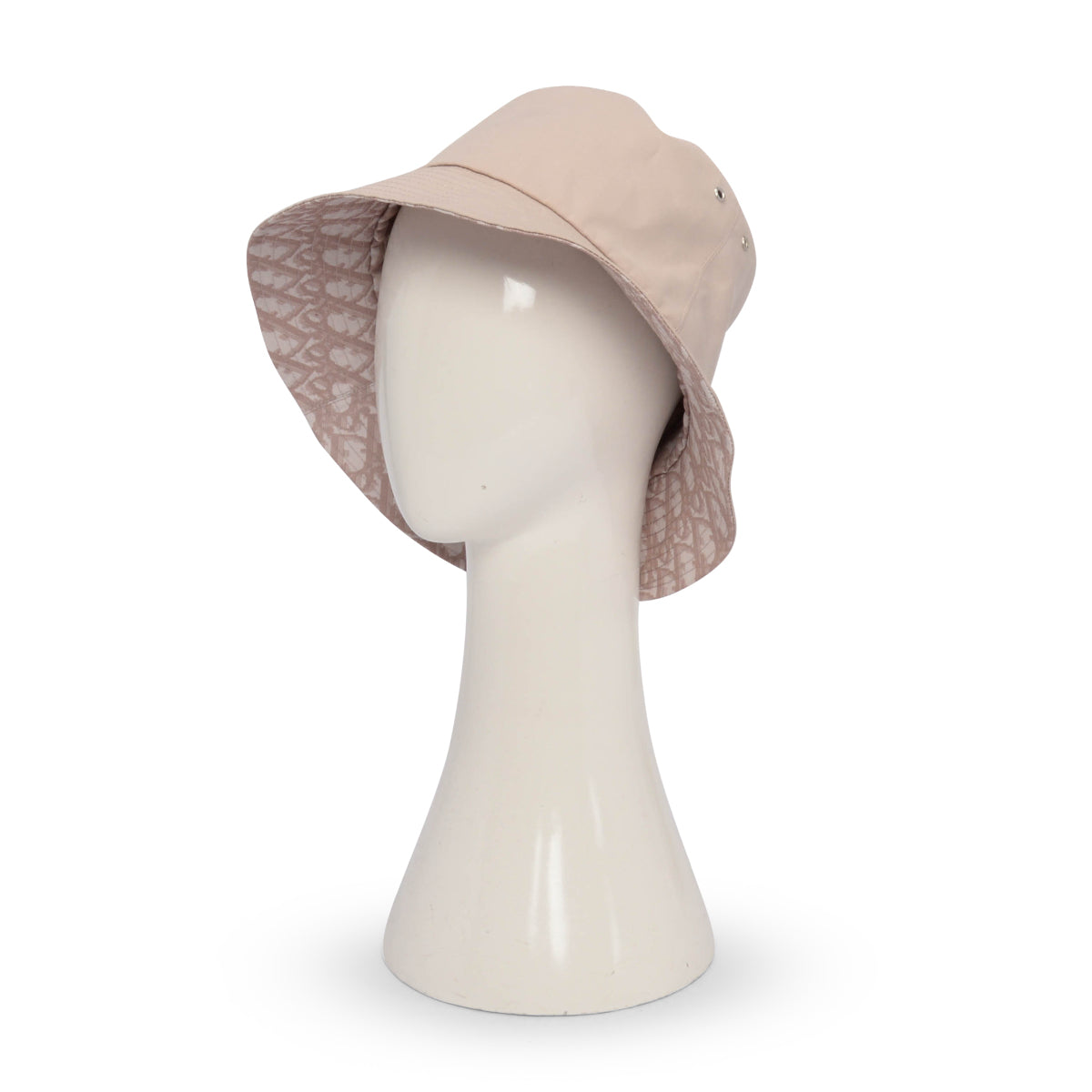 Dior Beige Oblique Reversible Teddy-D Bucket Hat
