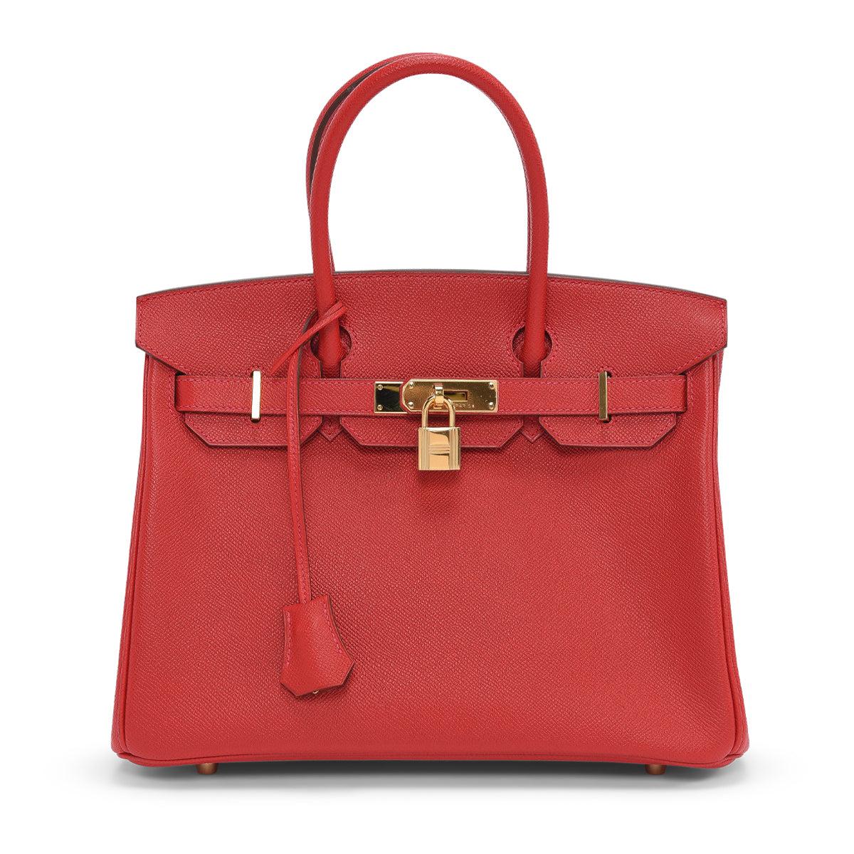 Hermes Rouge Casaque Epsom Birkin 30