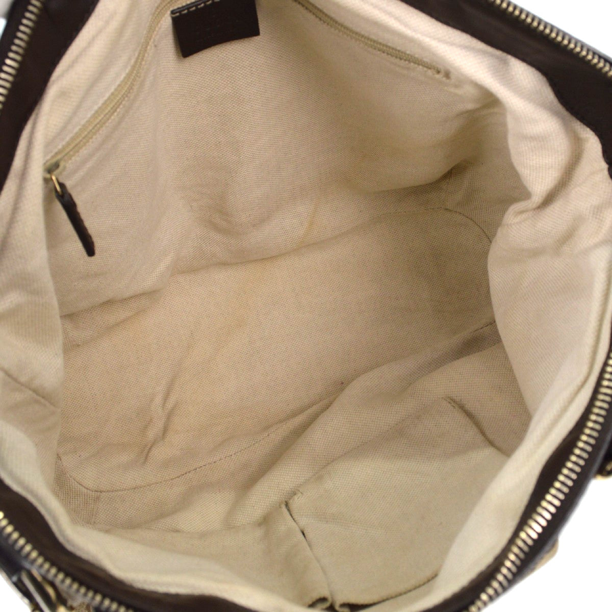 Gucci Brown GG Canvas Sukey Top Handle Satchel