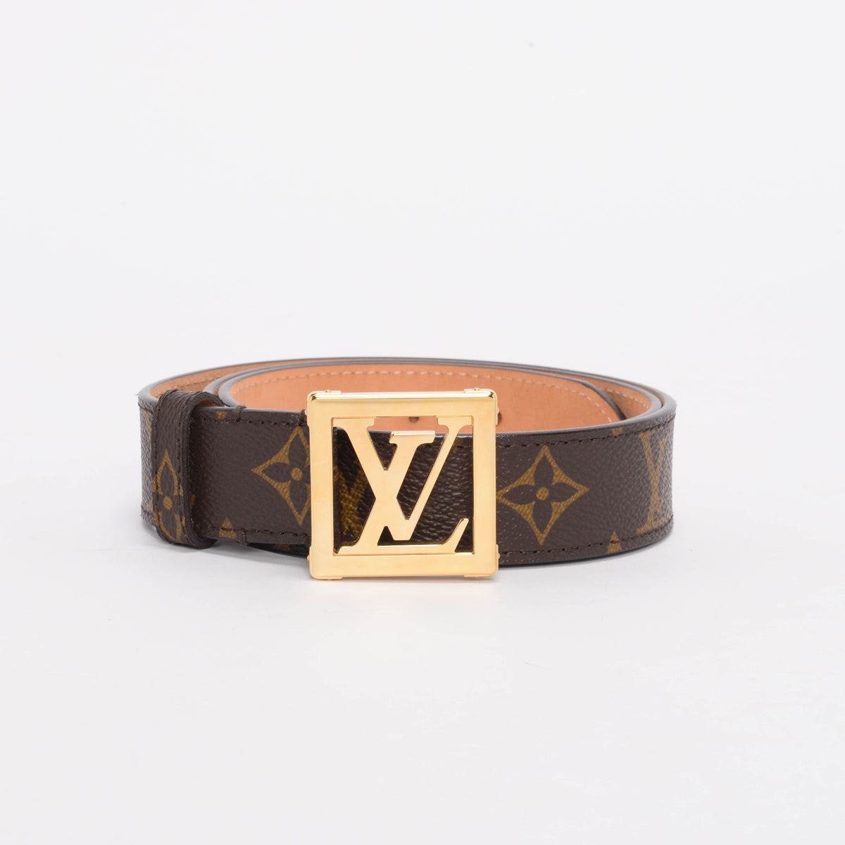 Louis Vuitton Monogram Canvas LV Frame Belt