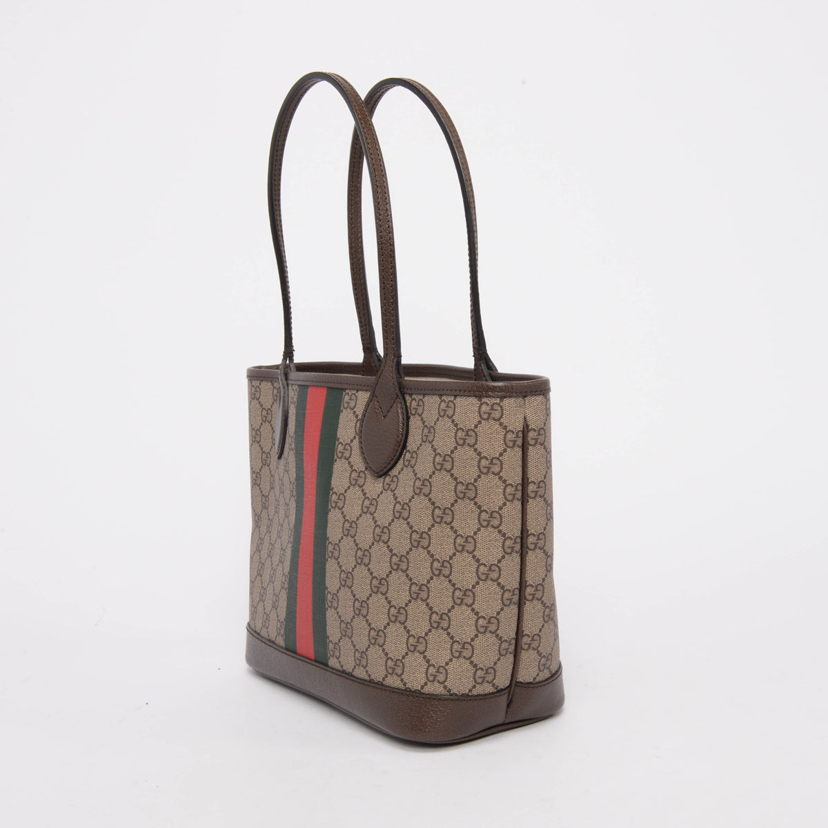 Gucci Beige GG Supreme Small Ophidia Tote