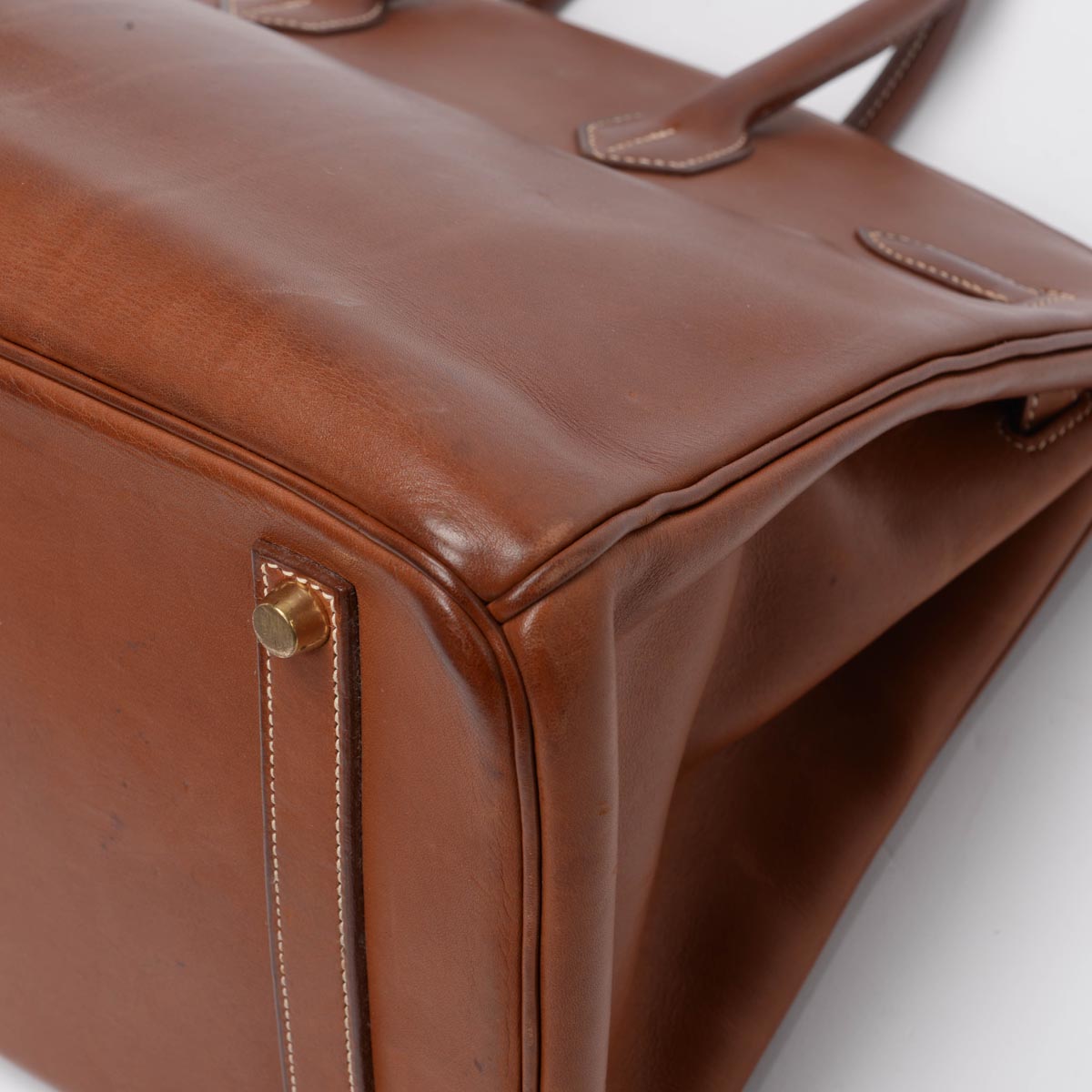 Hermes Fauve Barenia Faubourg Birkin 35 GHW