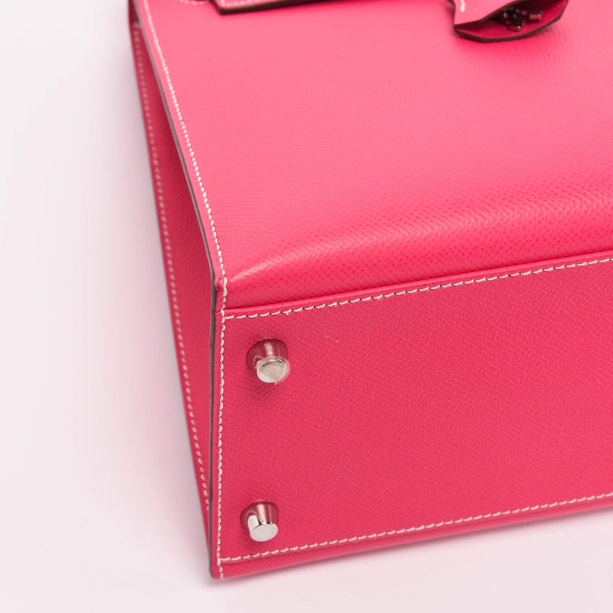 Hermes Rose Tyrien Epsom Sellier Kelly 32 PHW