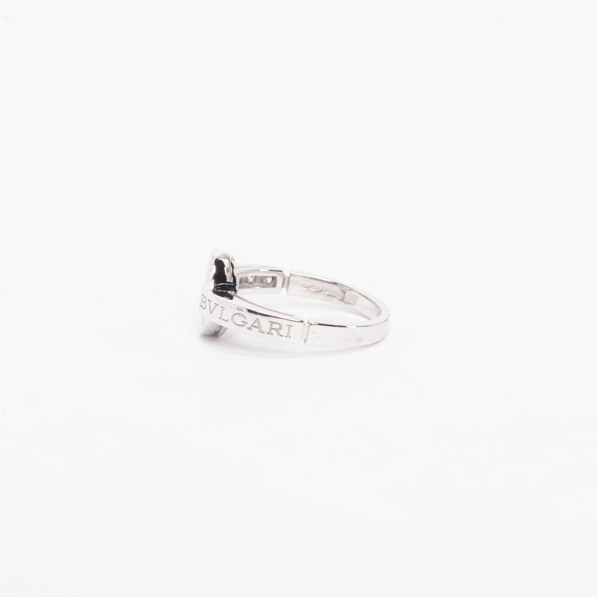 Bulgari 18k White Gold & Diamond Bulgari Bulgari Ring