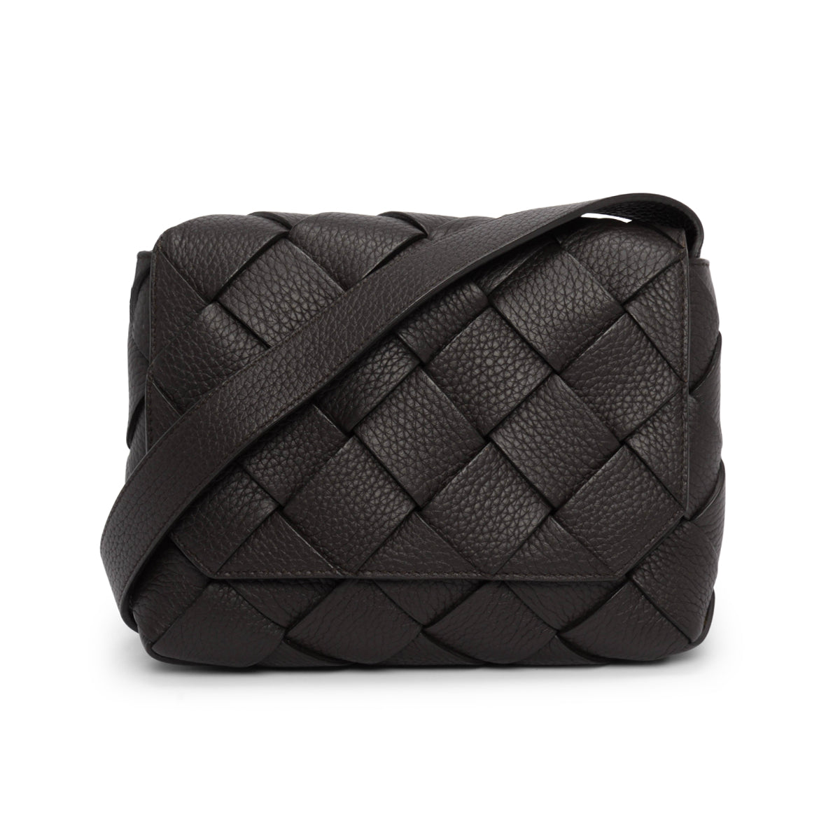 Bottega Veneta Fondant Grained Intrecciato Small Diago Bag