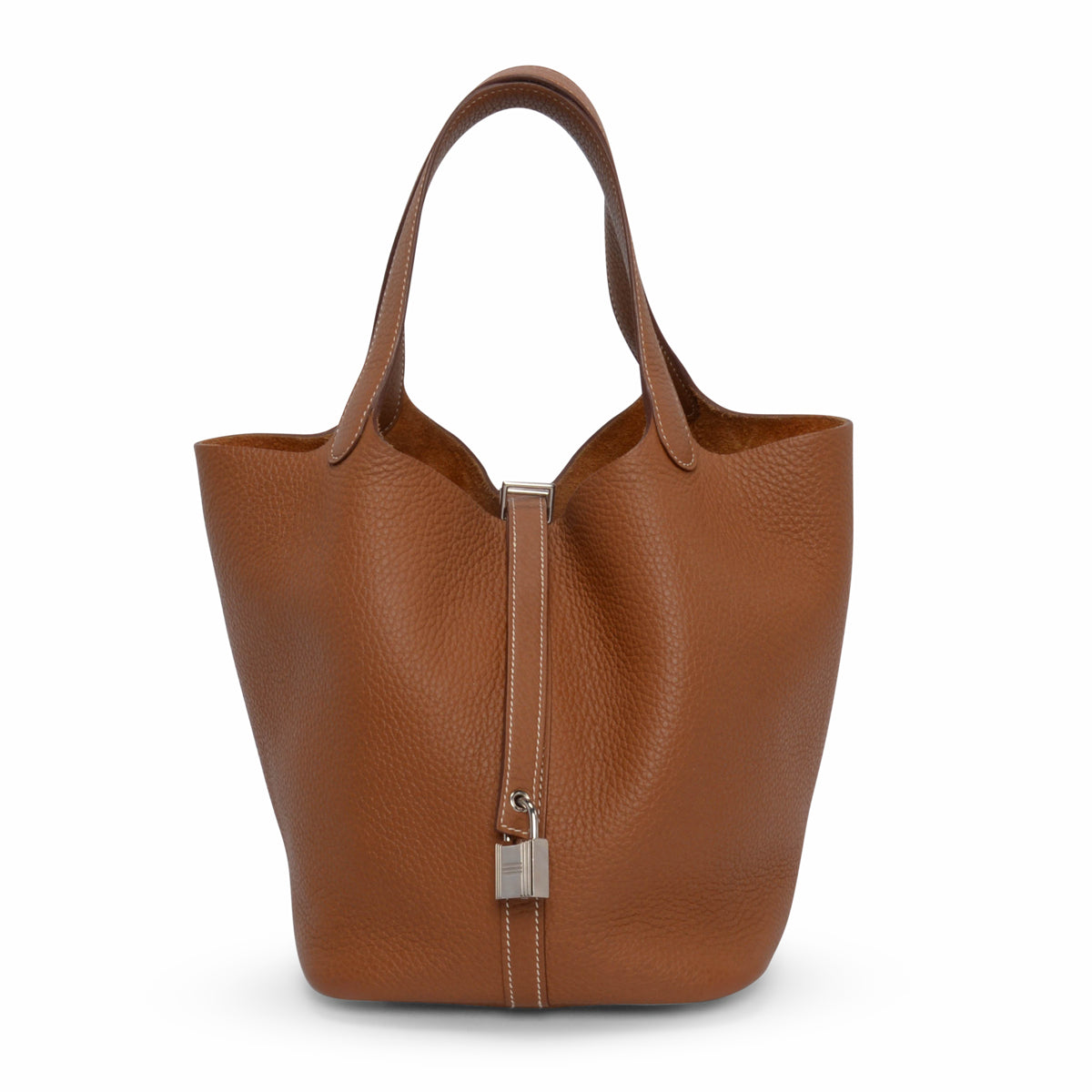 Hermes Gold Clemence Picotin Lock 22